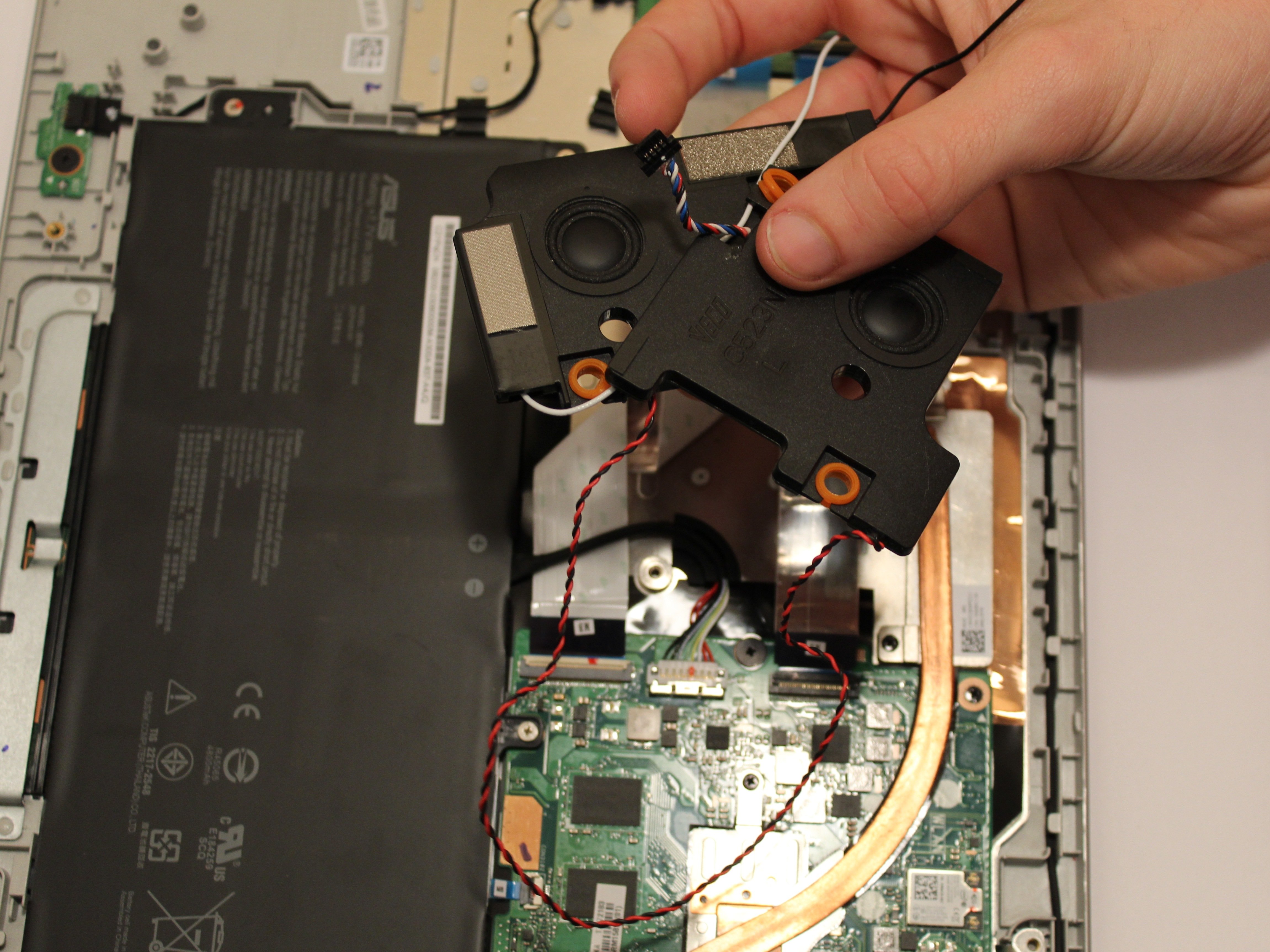 Asus Chromebook C523N Speaker Replacement iFixit Repair Guide