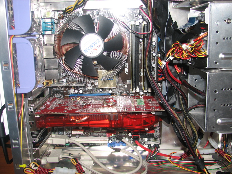 Temporarily repair a lostcause graphics card by heating it up in an