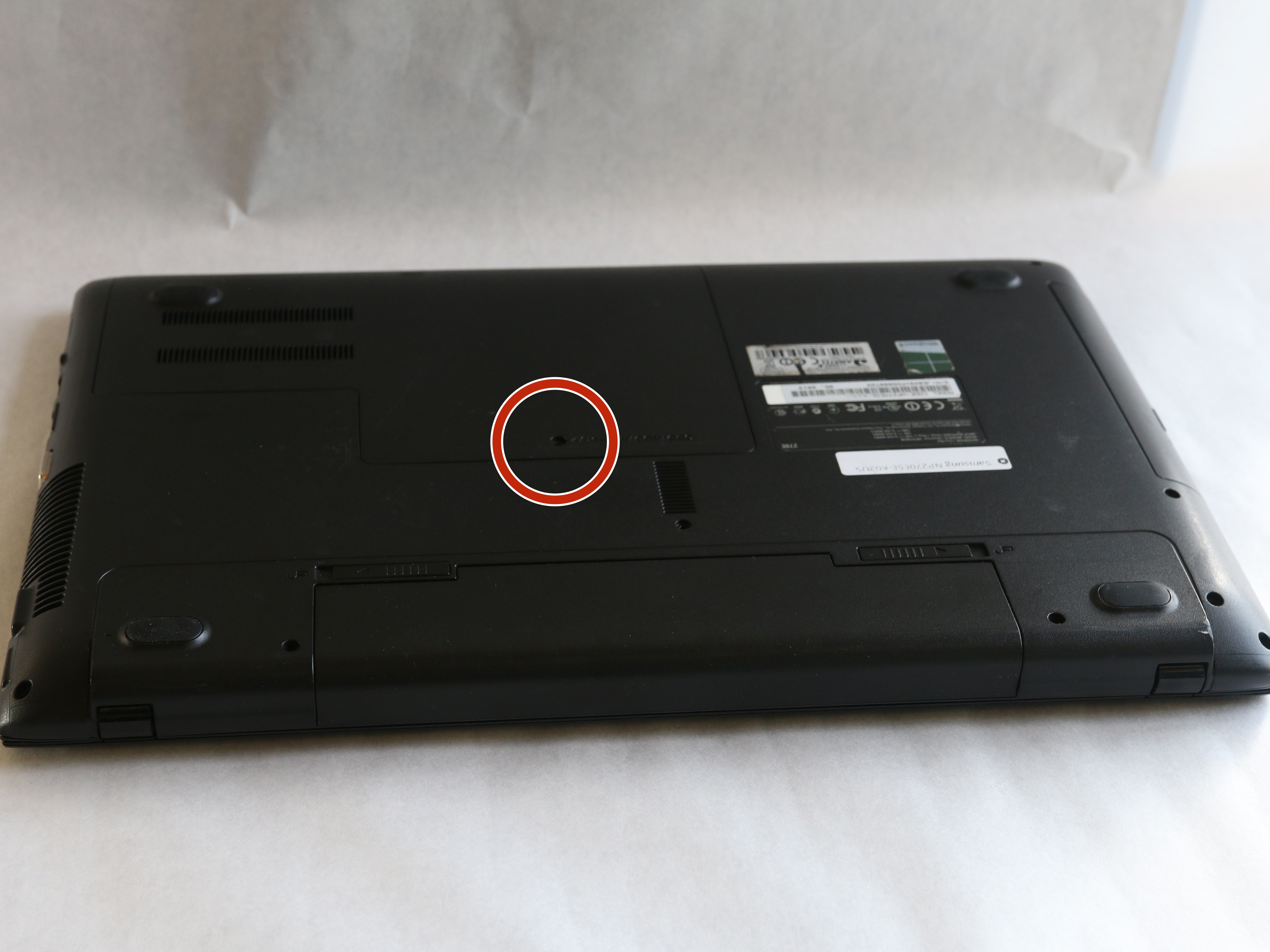 Samsung NP270E5EK03US Hard Drive Replacement iFixit Repair Guide