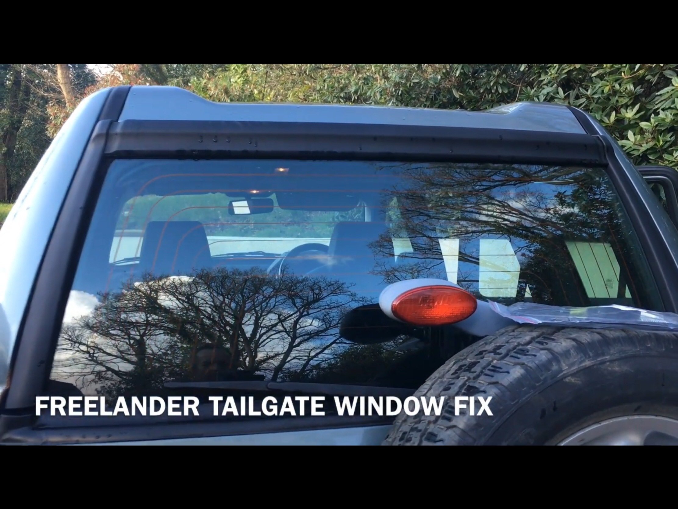 19972006 Land Rover Freelander Tailgate electric window Replacement (1997, 1998, 1999, 2000