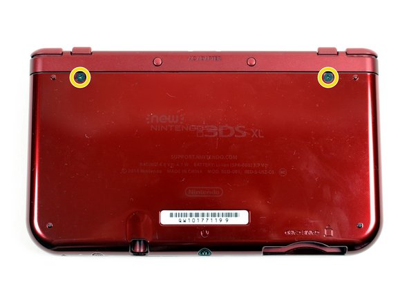 3ds xl back cover