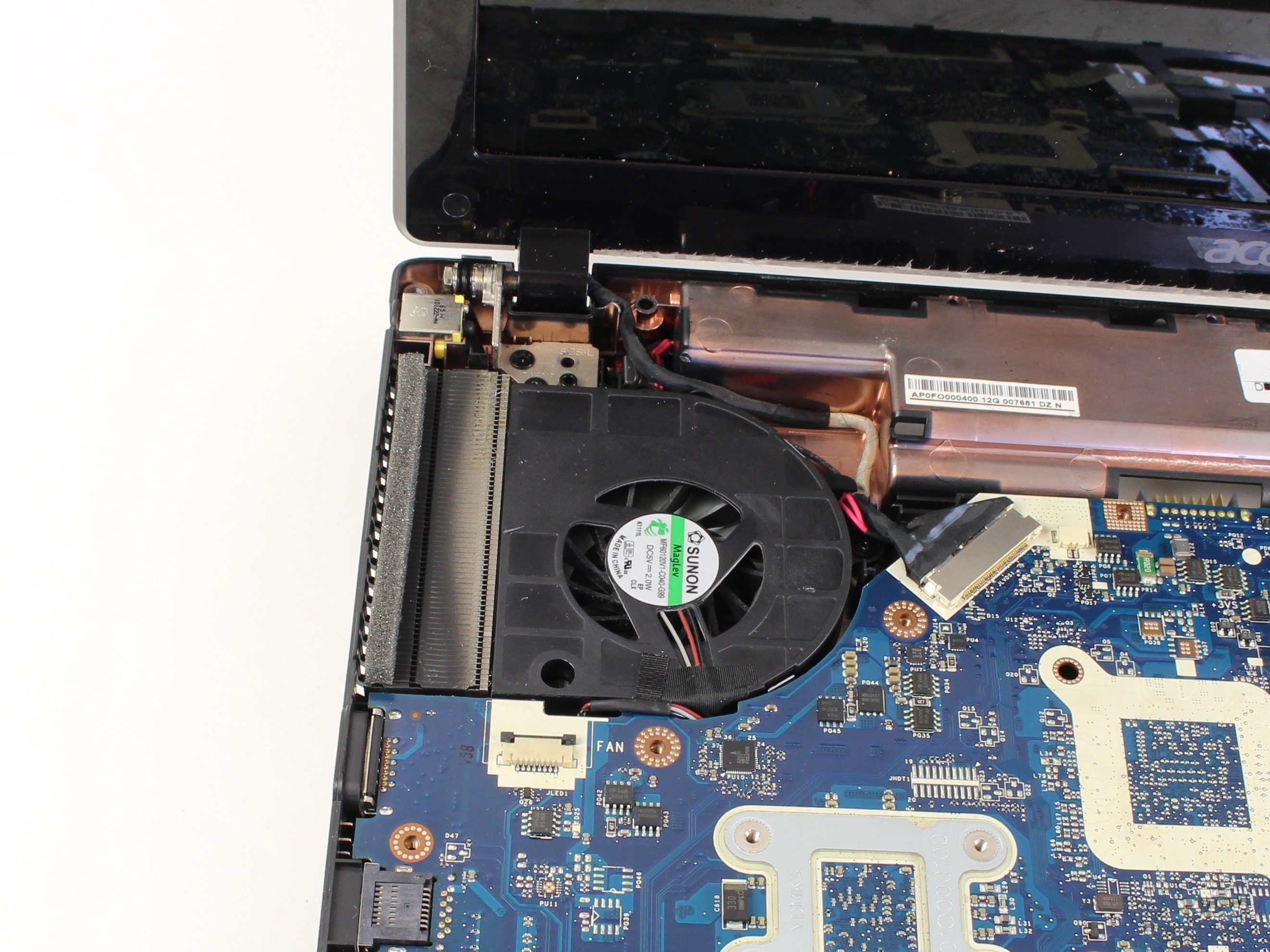 Acer Aspire 5253 Fan Replacement - iFixit Repair Guide