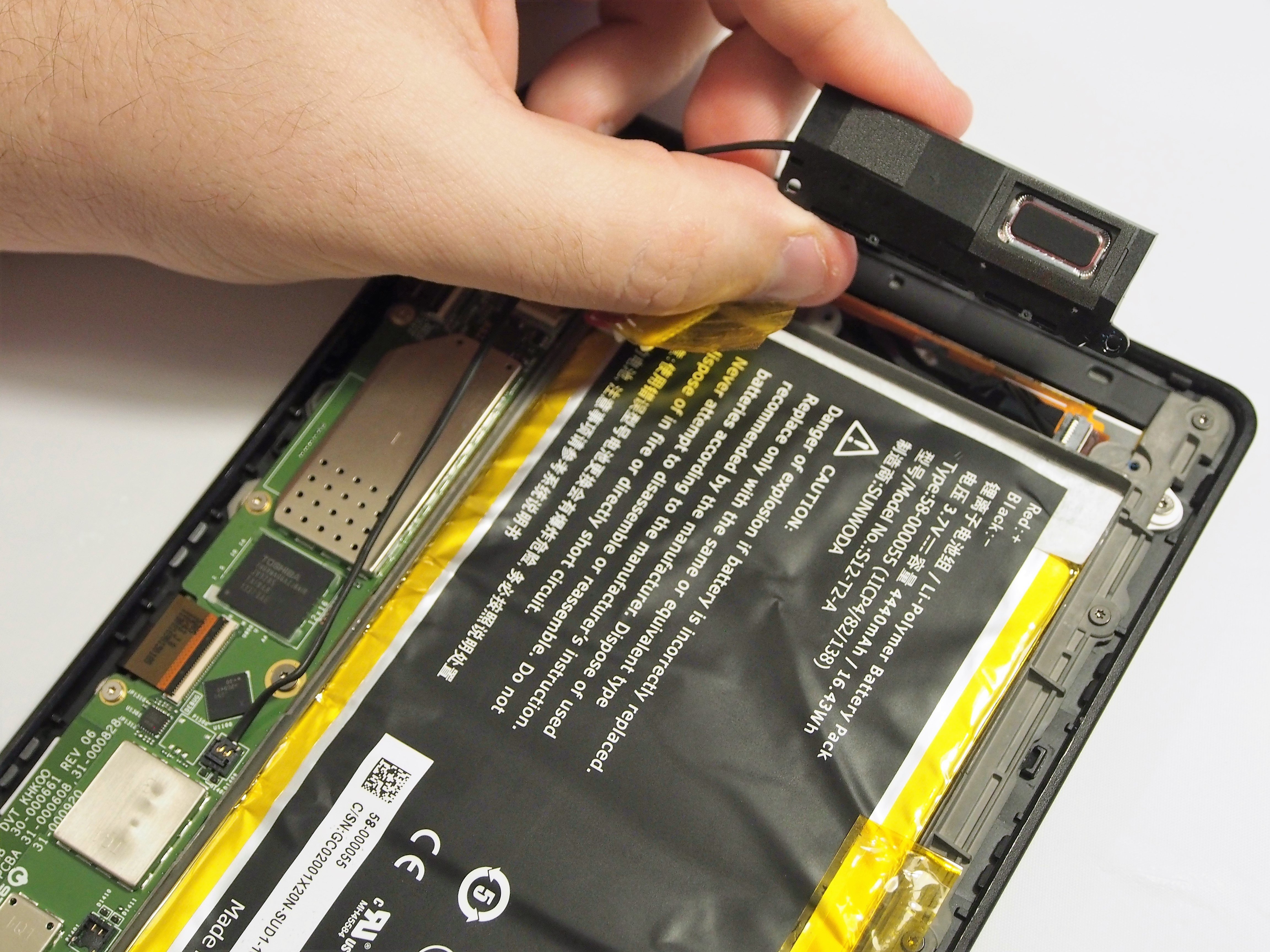 Kindle Fire HD 2013 Speakers Replacement iFixit Repair Guide