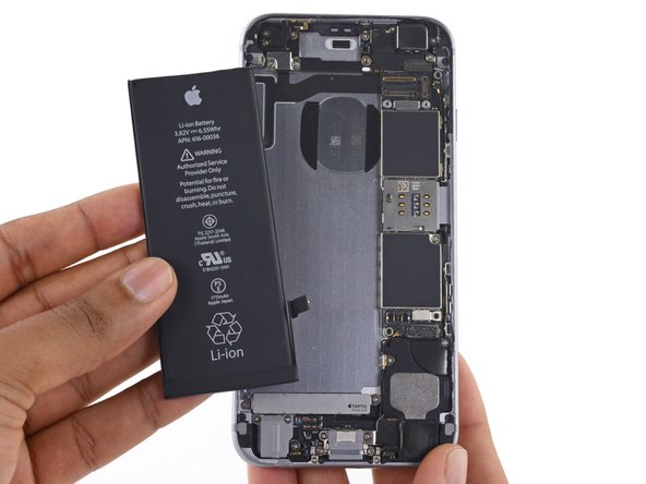 Iphone 6sのバッテリーの交換 Ifixit リペアガイド