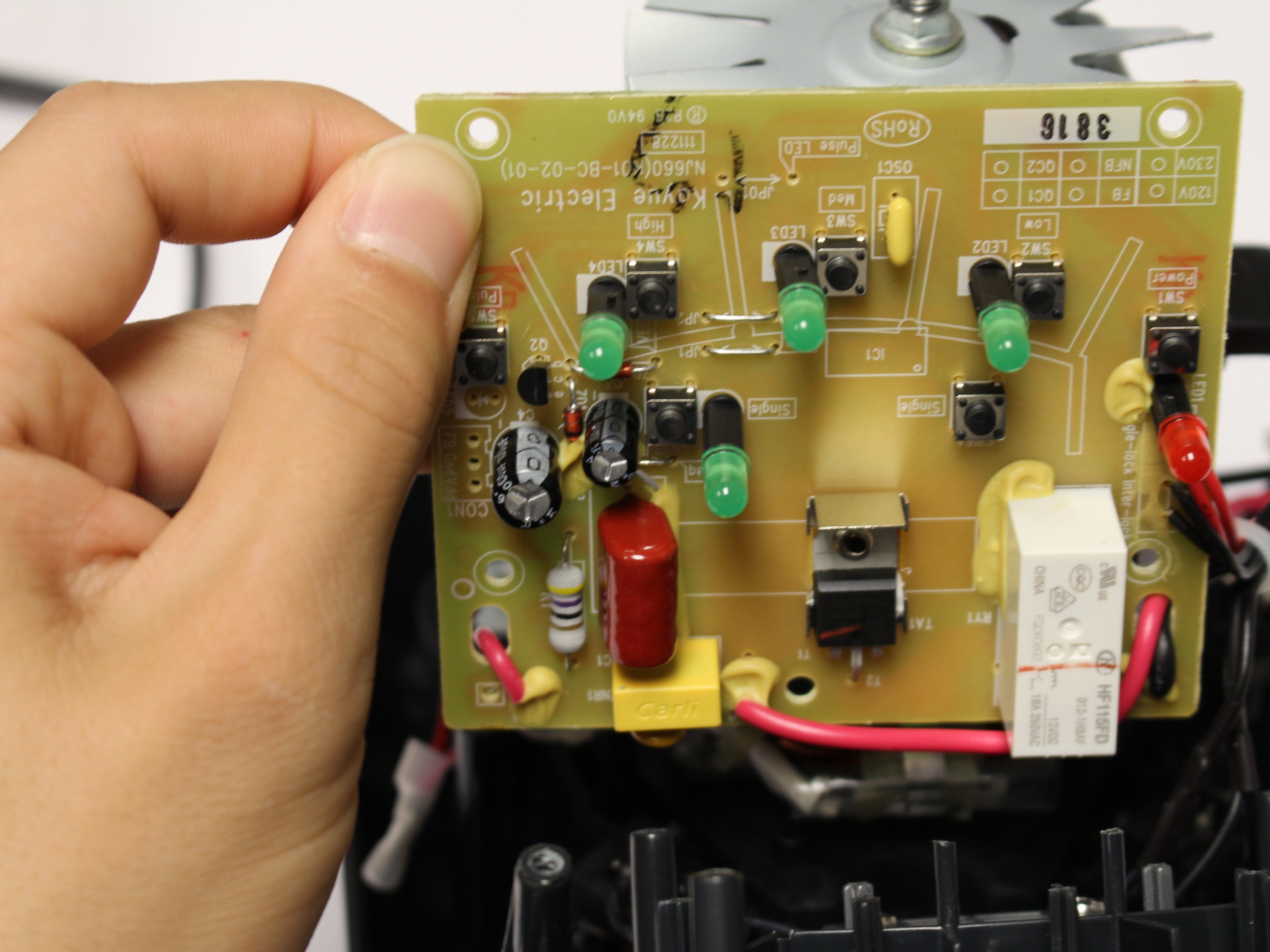 Ninja Professional Blender BL660 LED Lights Replacement iFixit Repair