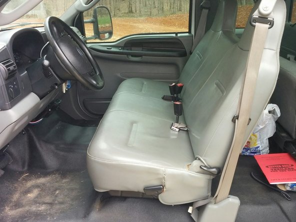 econoline bench seat