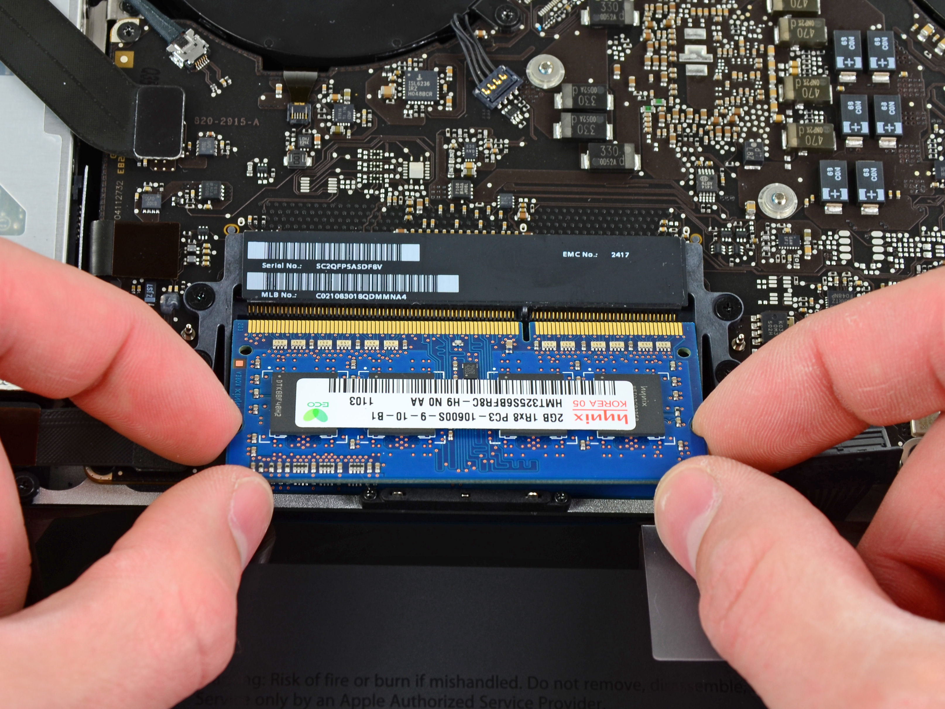 Ram for a mac book pro mid 2012