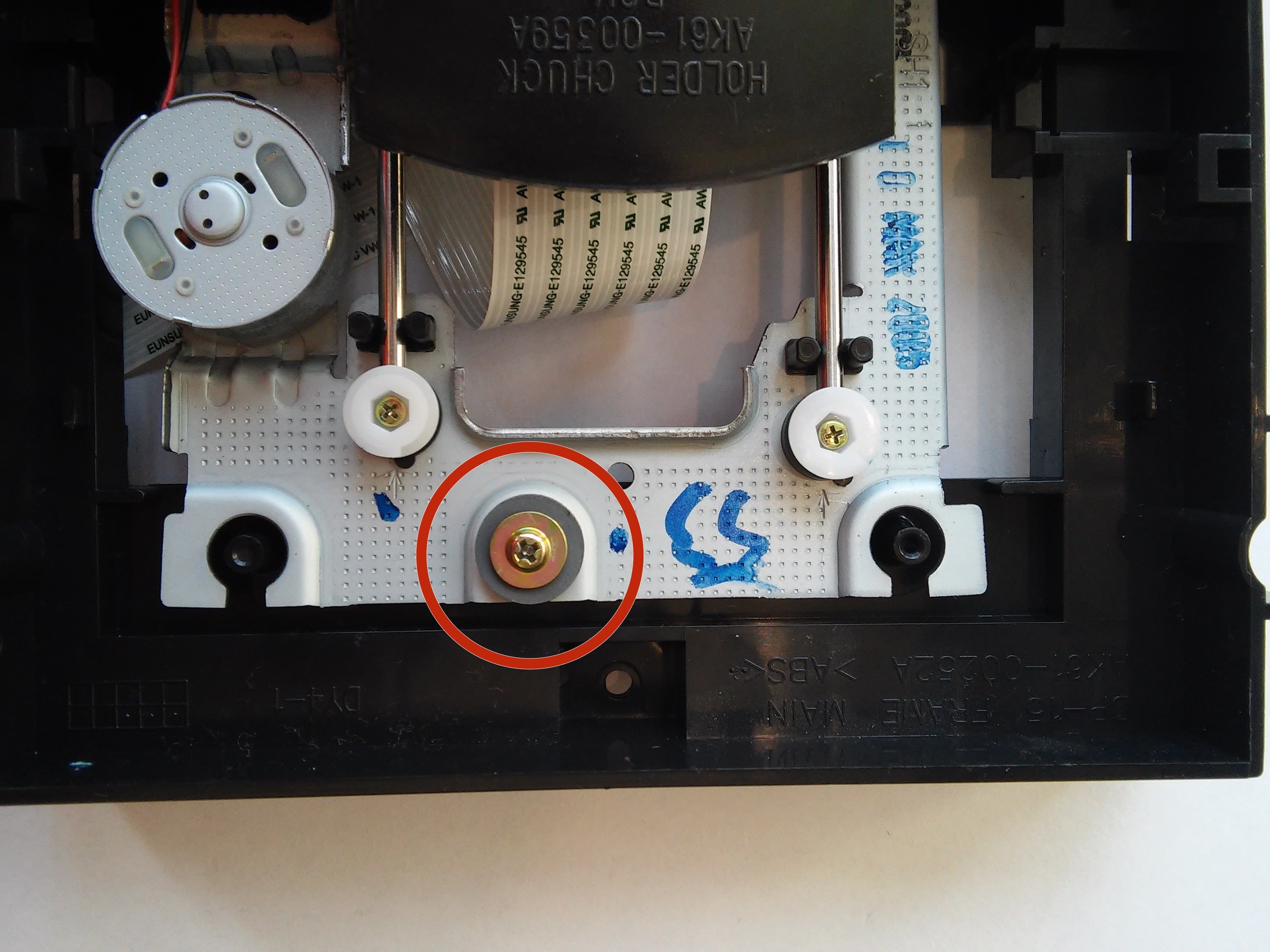 Samsung DVD-HD850 Player Disk Drive Motor Replacement - iFixit Repair Guide