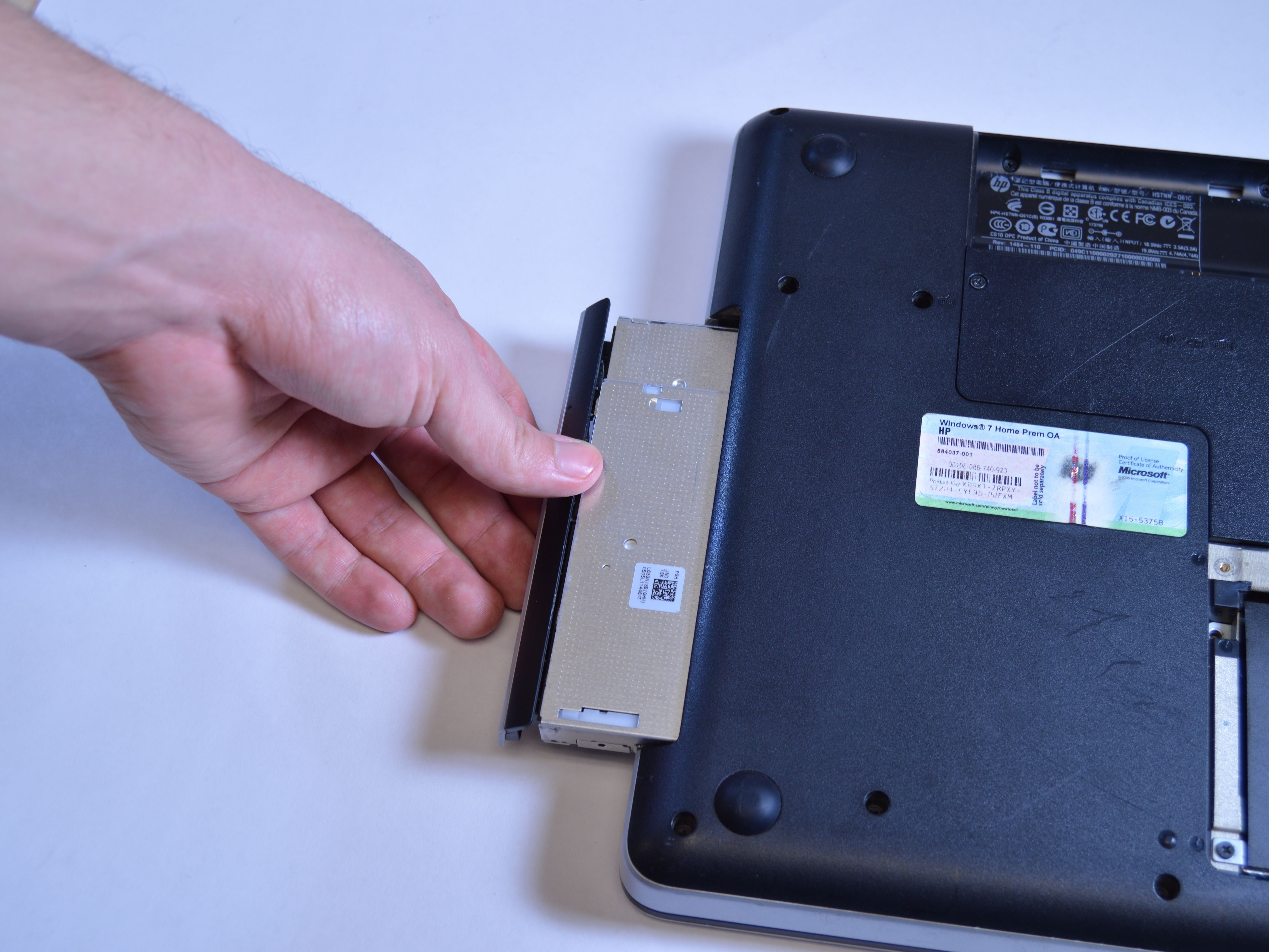 HP G62223CL Optical Drive Replacement iFixit Repair Guide