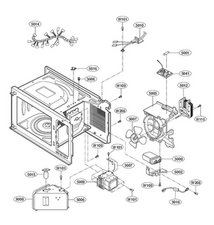 Kenmore 721 88503800 Parts Microwaves