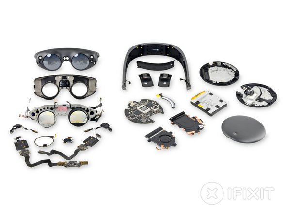 Magic leap headset teardown