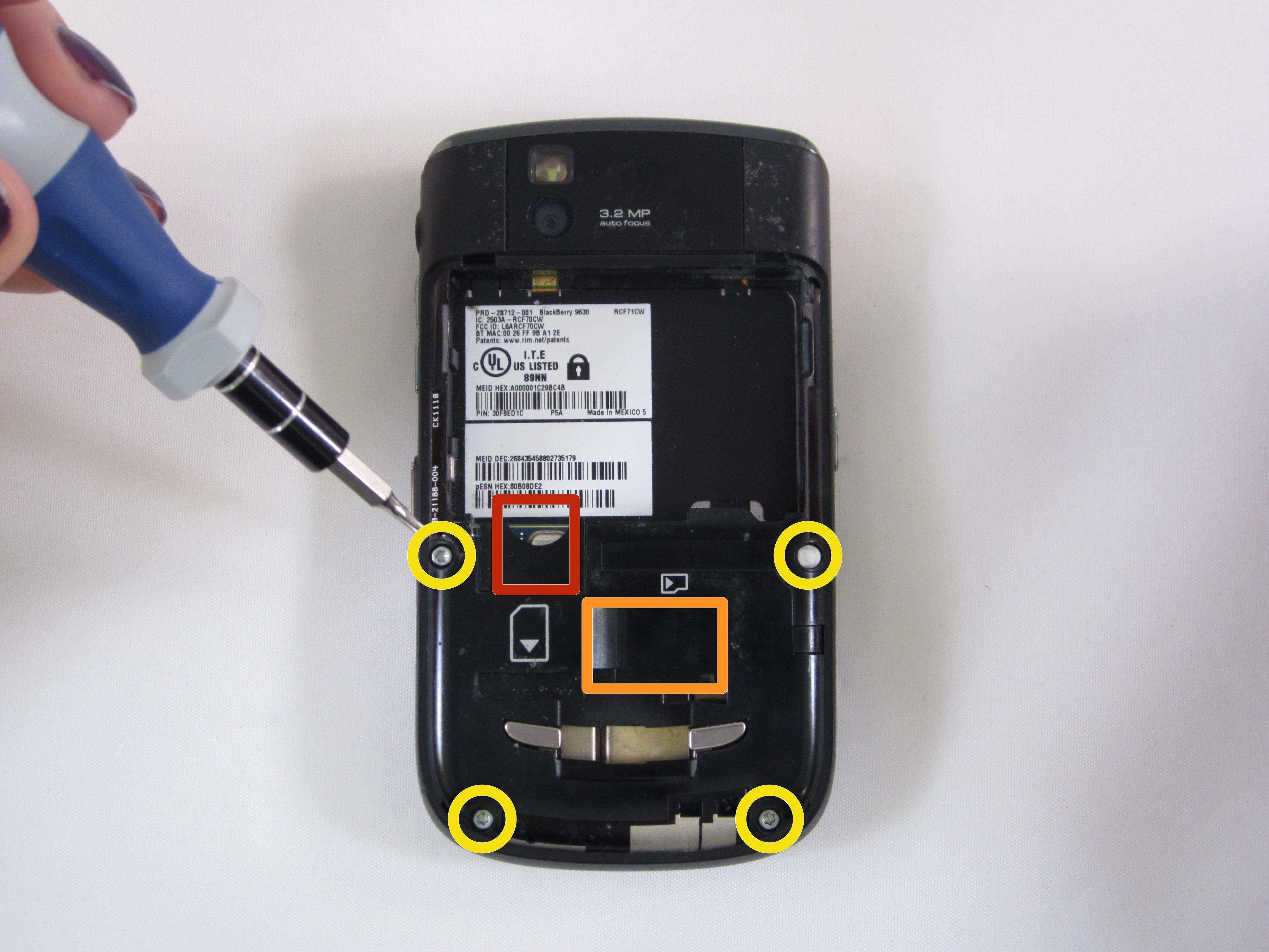 BlackBerry Tour 9630 Keypad Replacement