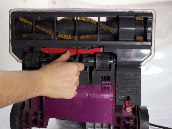 hoover windtunnel brush roll on off