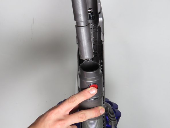 dyson ball hose removal