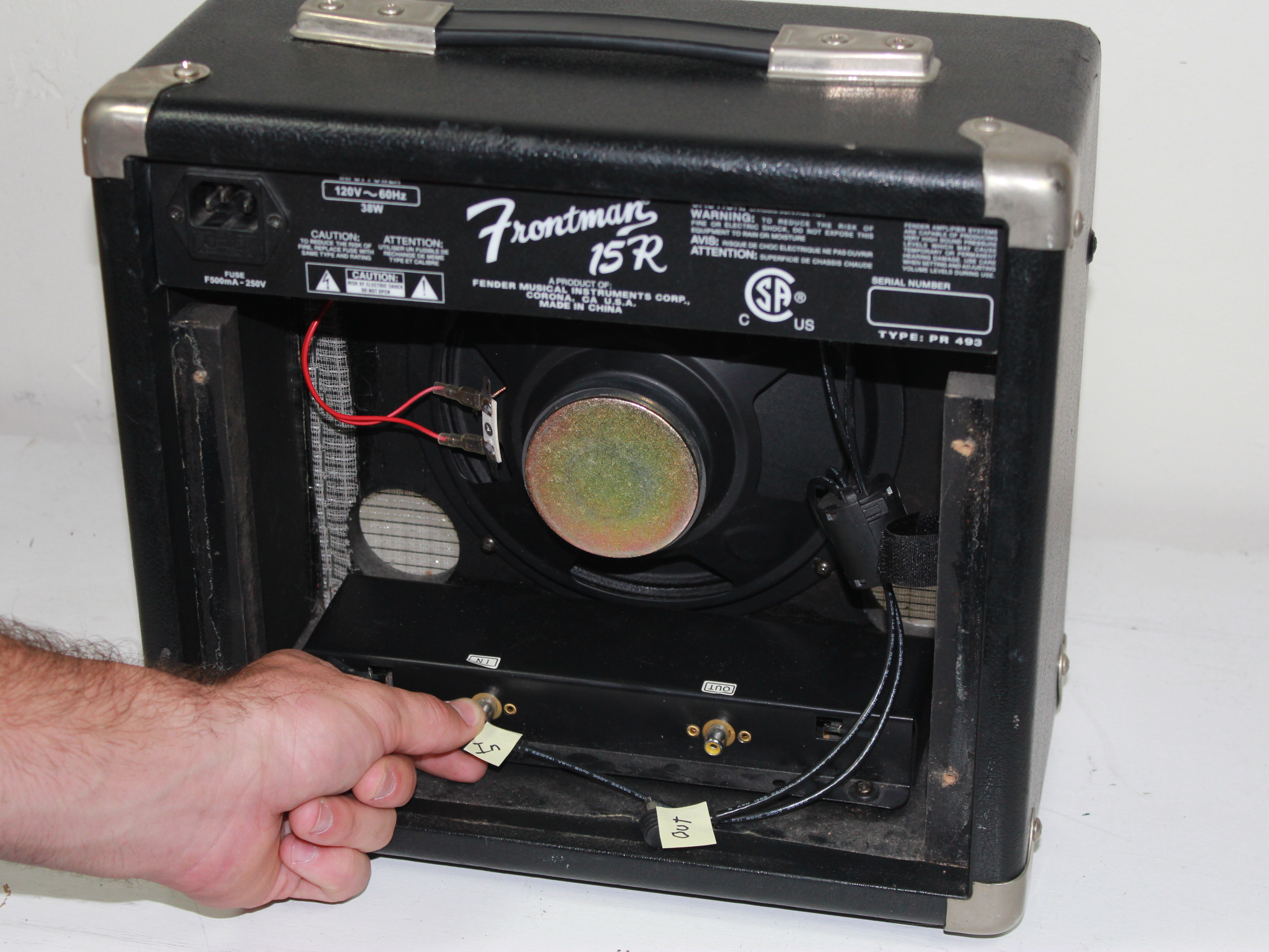 Fender Frontman 15r Speaker Replacement iFixit Repair Guide