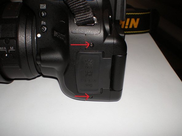 Nikon D5100 D3100 SD Memory Card Door Replacement IFixit Repair Guide