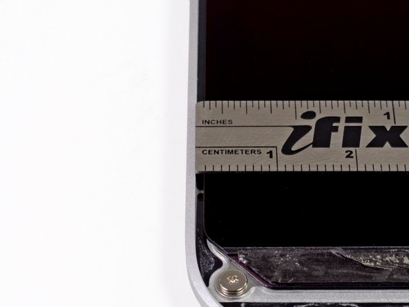 Image 3/3: The 1 mm gap between the aluminum panel and LCD layers might not seem very large, but to dust and debris it's a gaping hole.