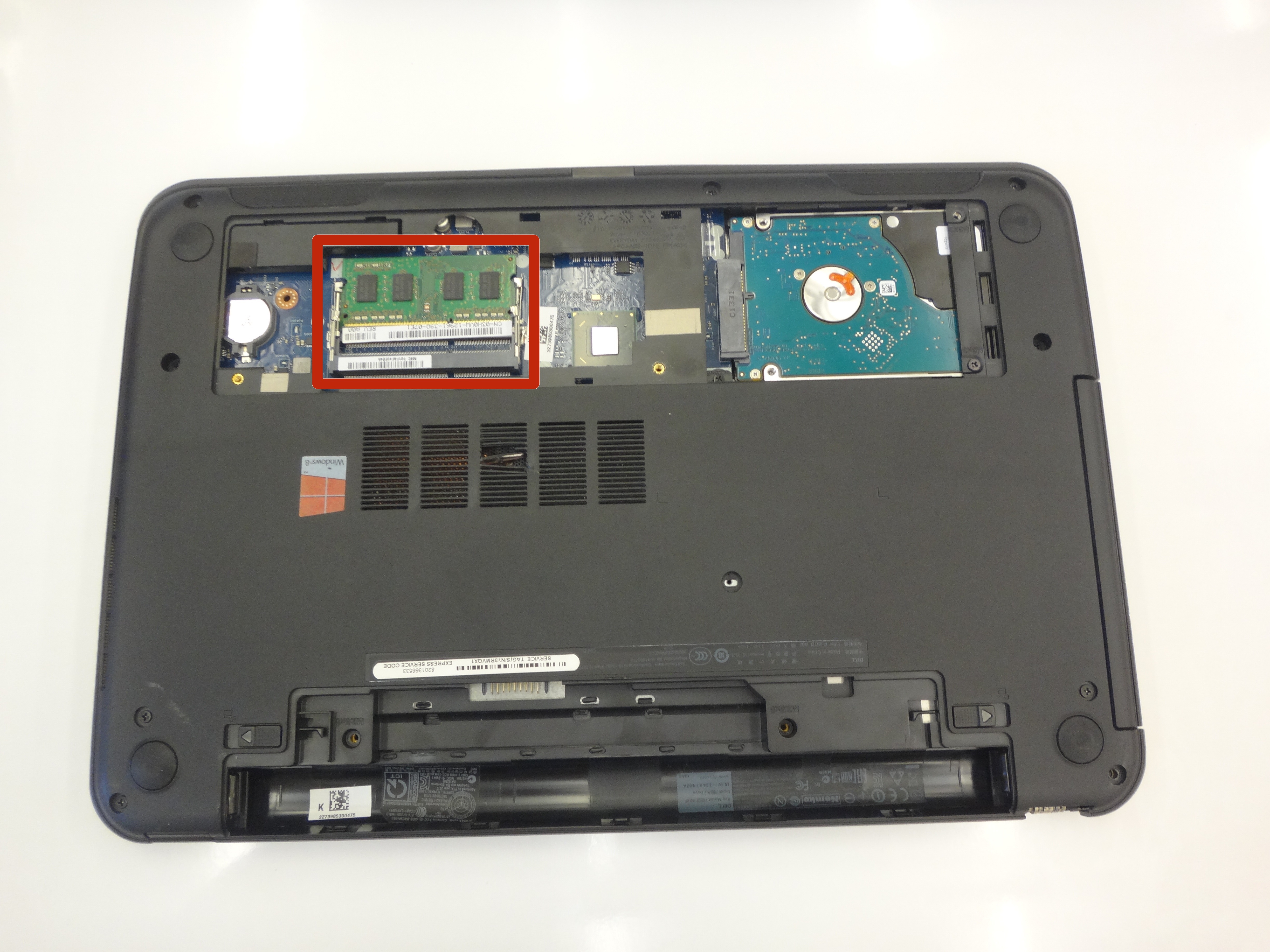 Dell Inspiron 153521 RAM Replacement iFixit Repair Guide
