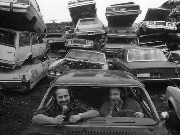 Brothers Tom and Ray Magliozzi of NPR's Car Talk