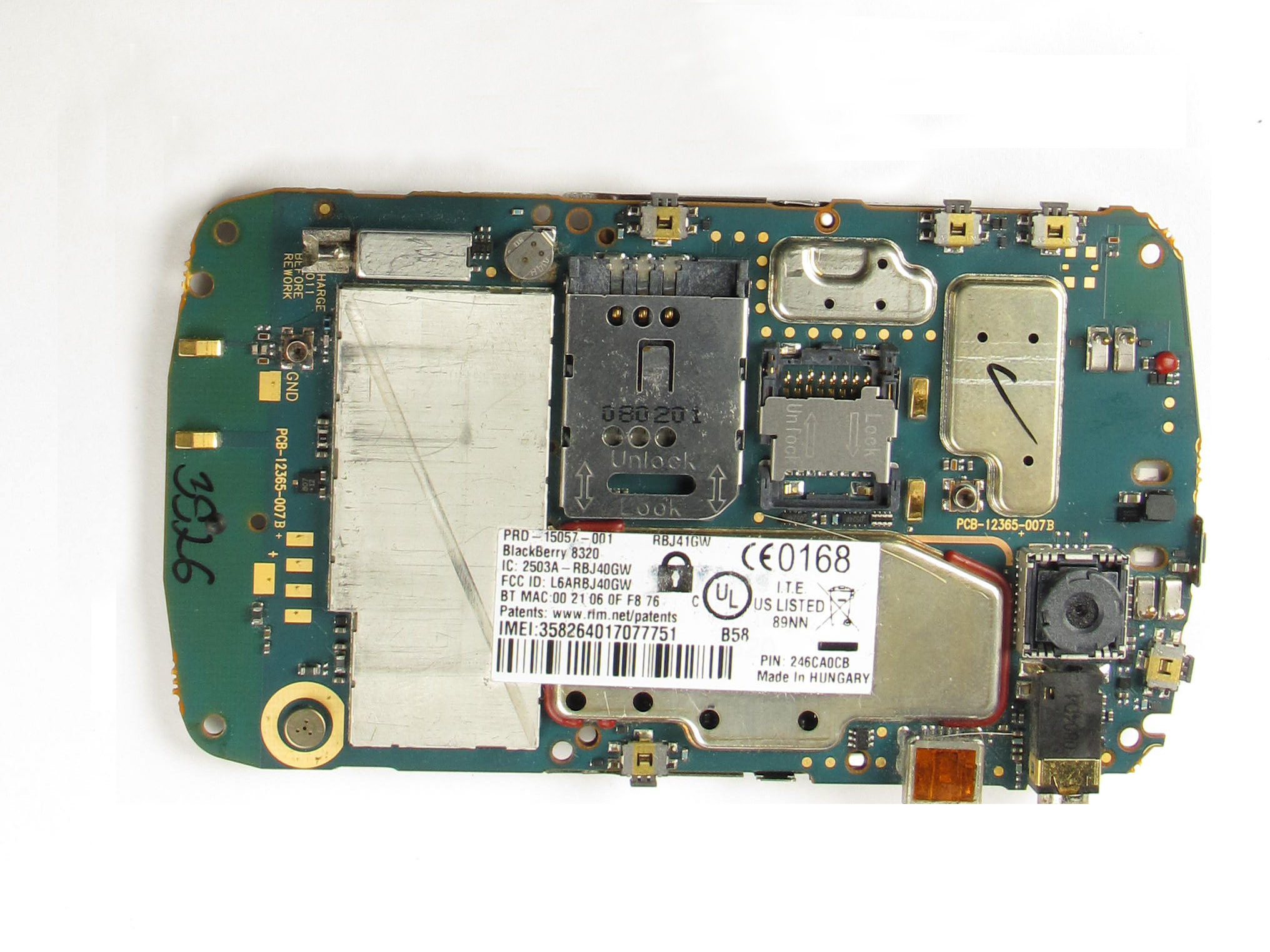 Blackberry Curve 8320 Motherboard Replacement - iFixit