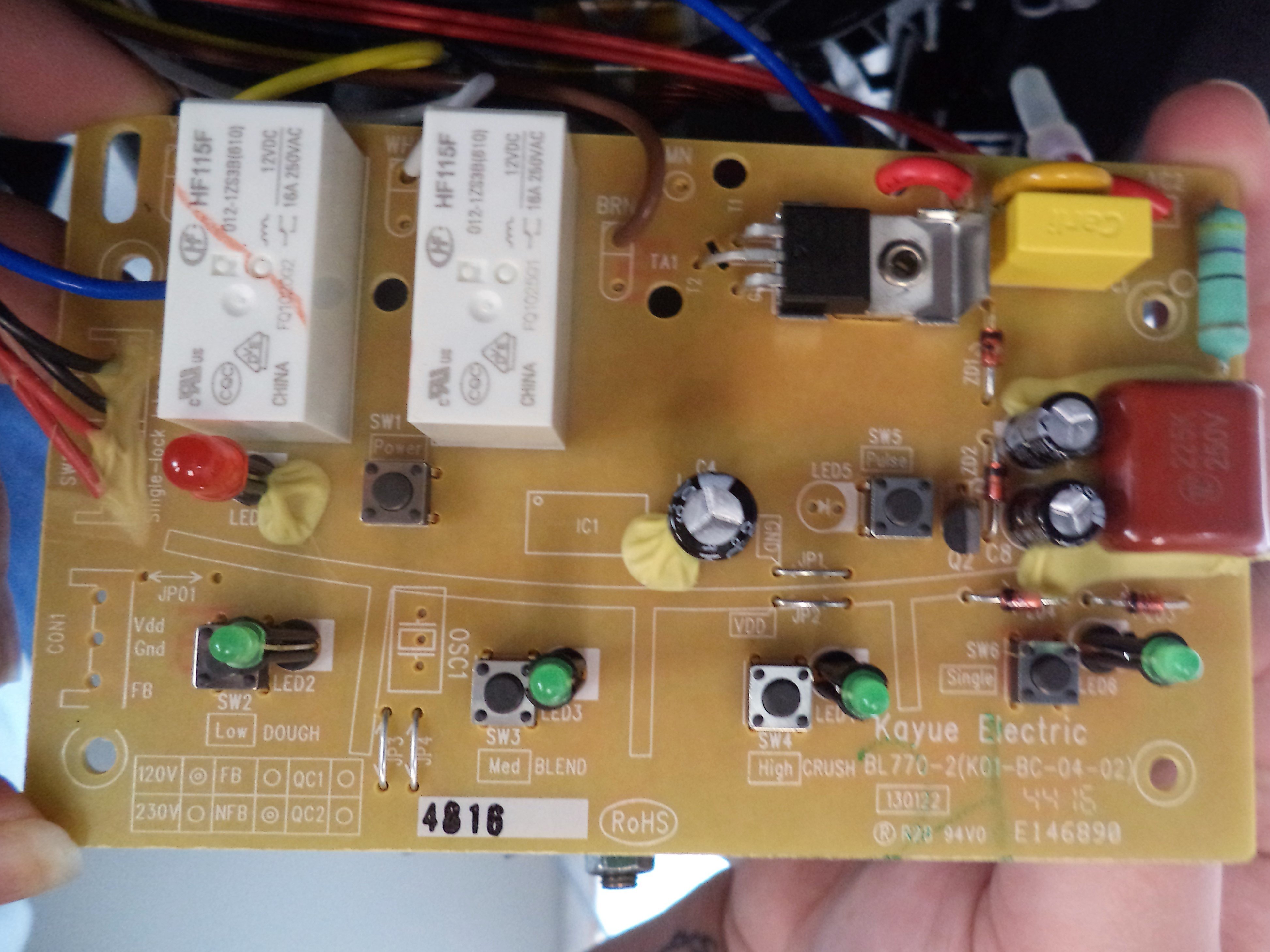 Ninja Mega Kitchen System Bl770 Led Light Replacement Ifixit