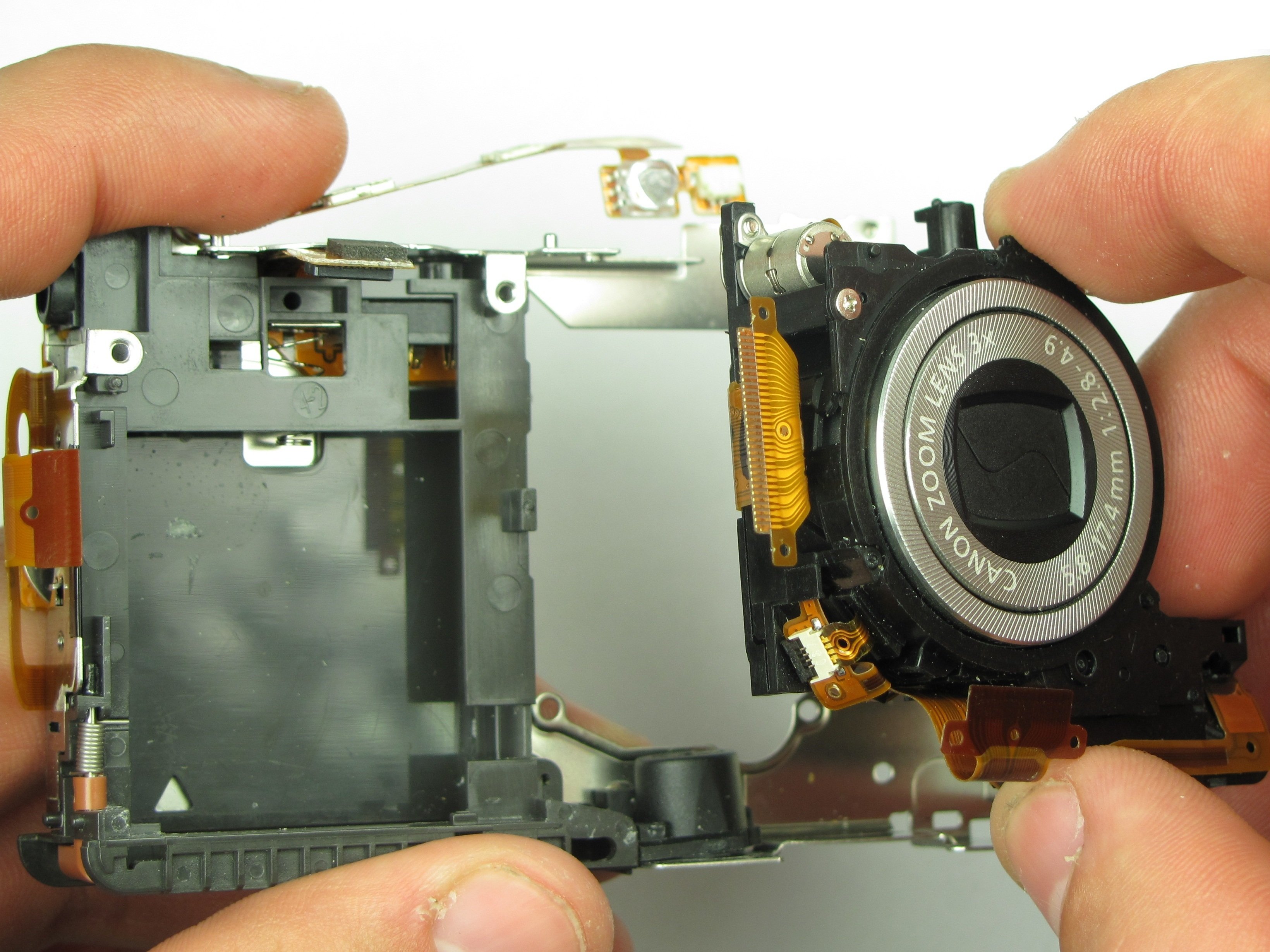 Canon Powershot SD750 Camera Lens Replacement iFixit Repair Guide