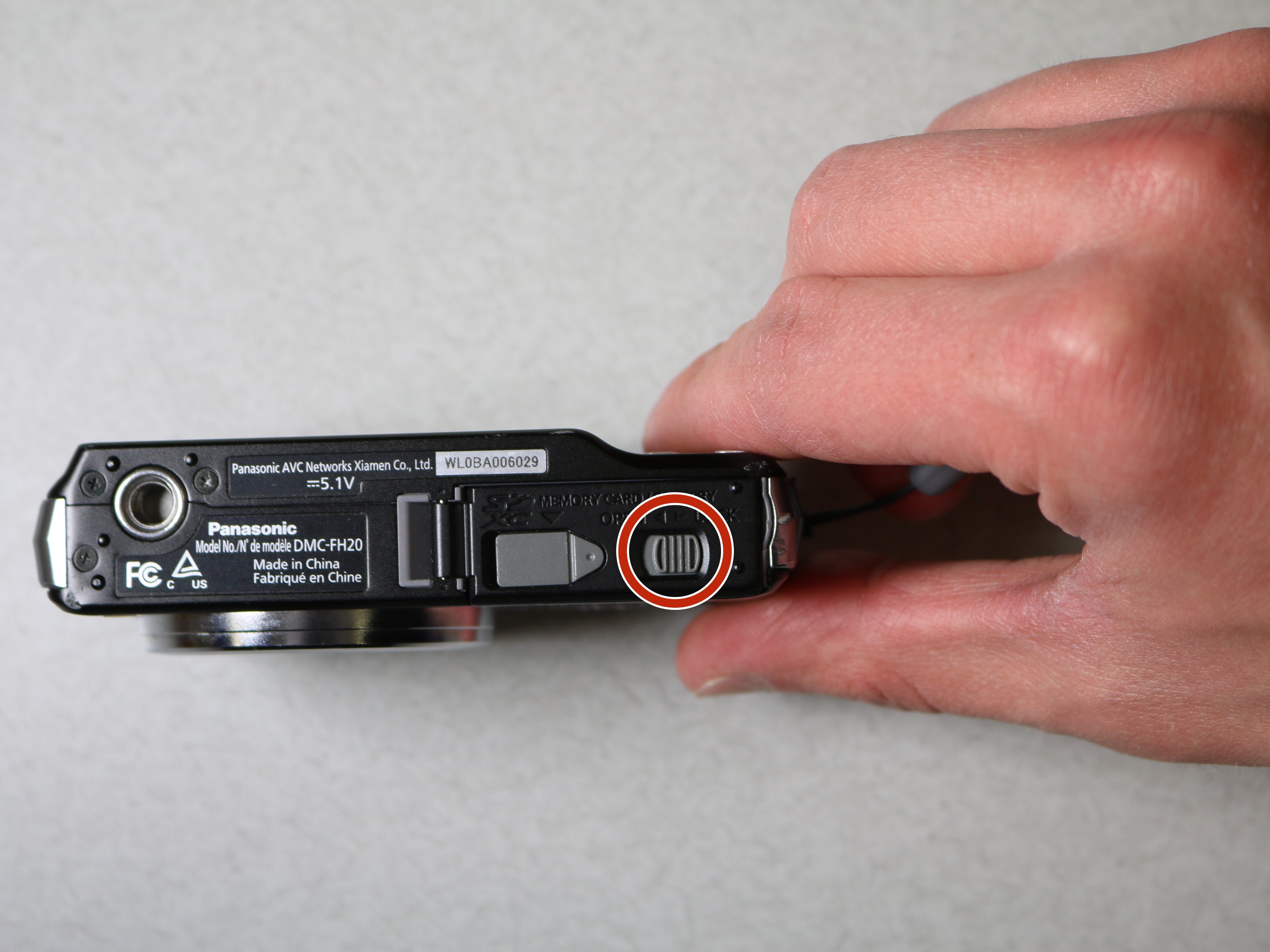 Panasonic Lumix DMCFH20 Memory Card Replacement iFixit Repair Guide