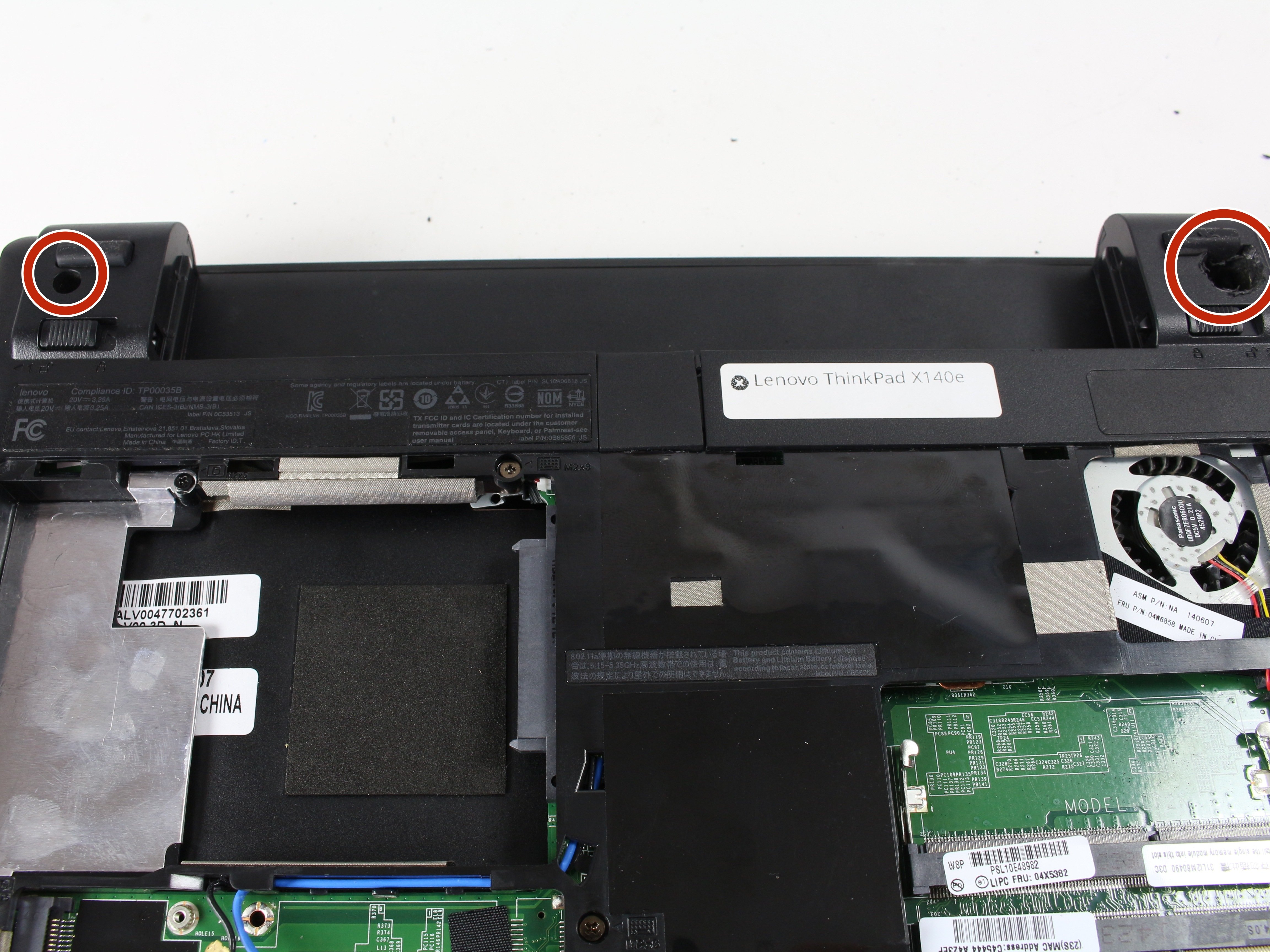 Lenovo ThinkPad X140e Speakers Replacement iFixit Repair Guide