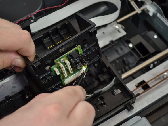 بلند کردن هد پرینت