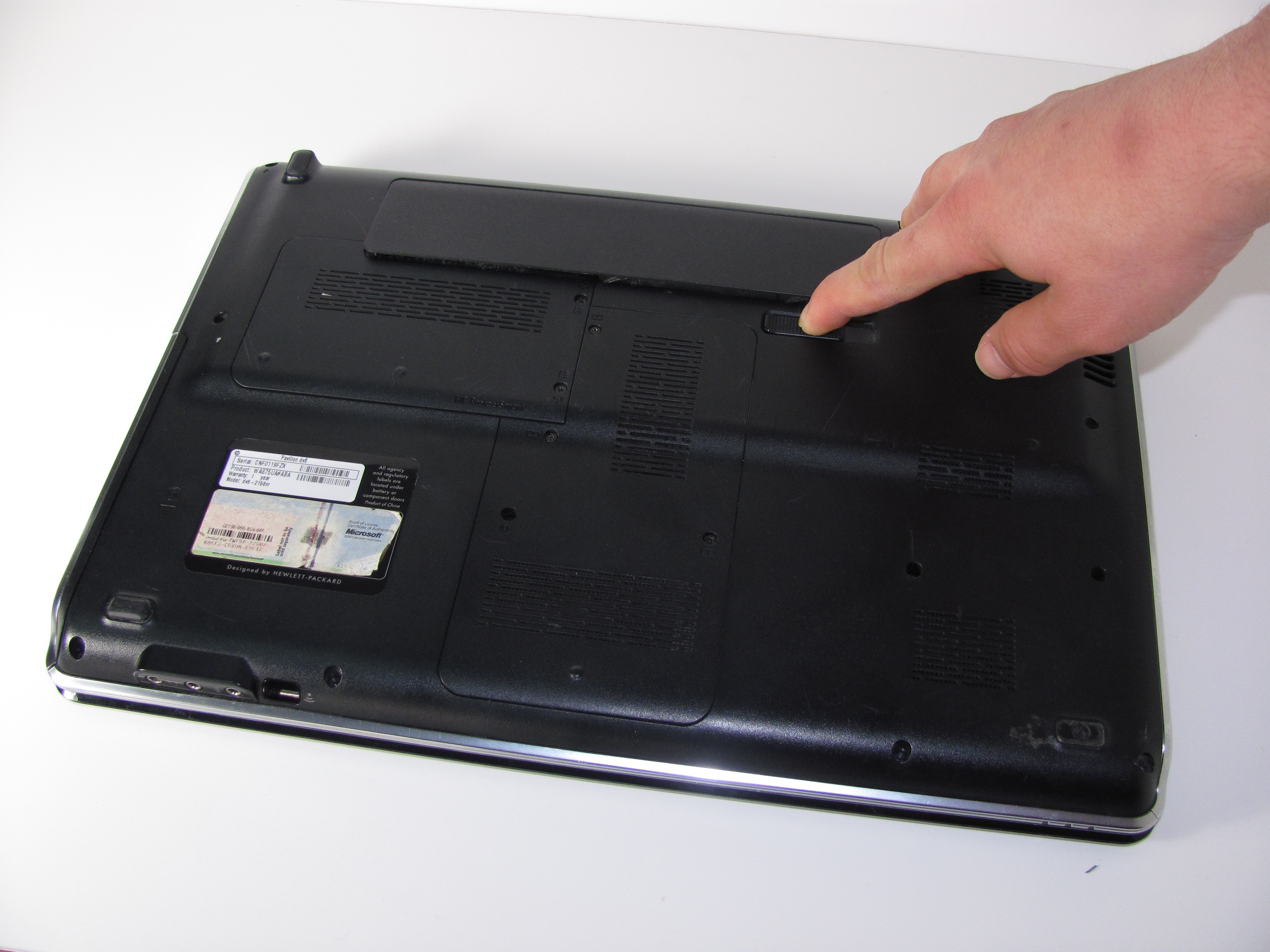 HP Pavilion dv62158nr Hard Drive Replacement iFixit Repair Guide