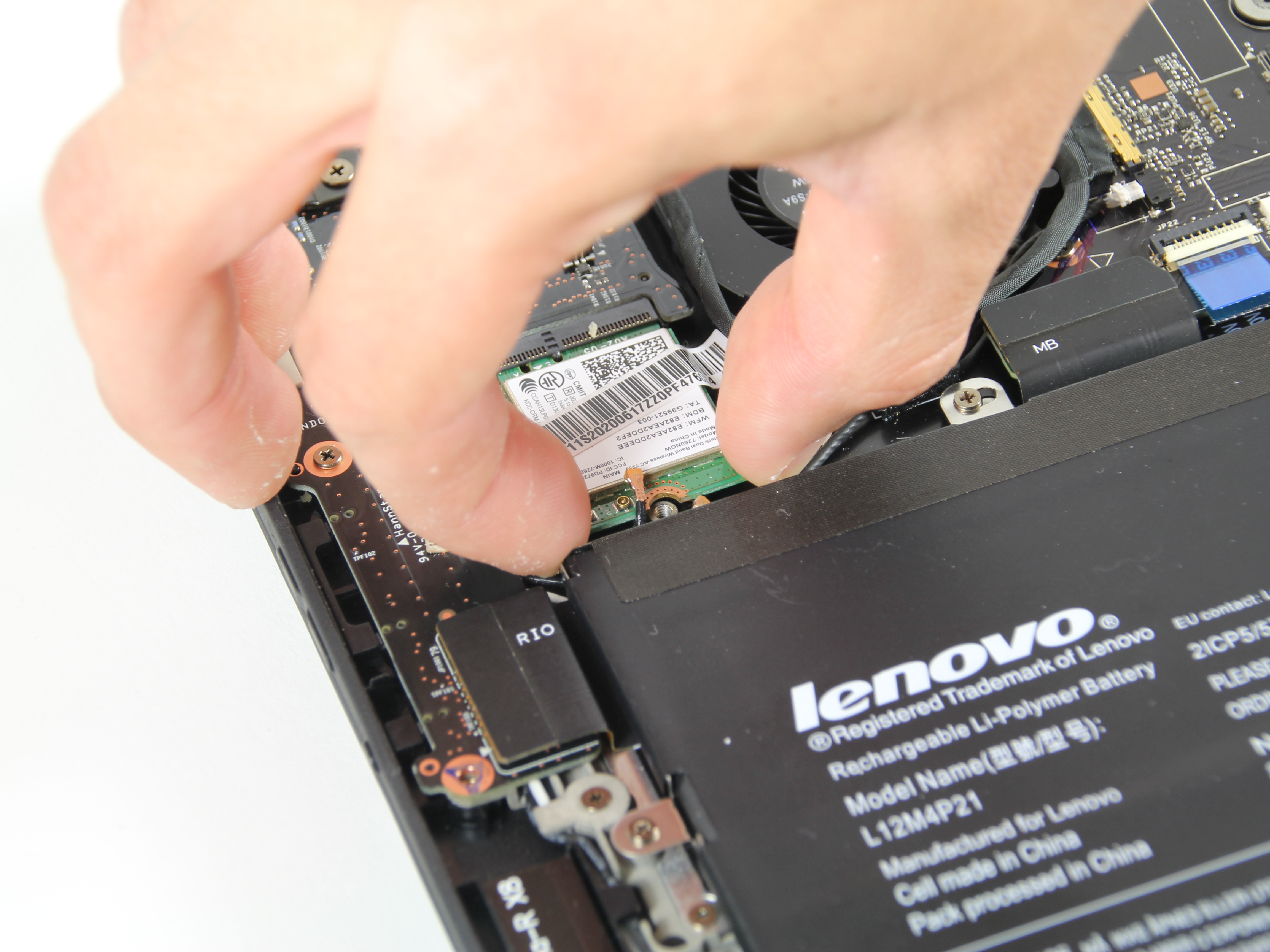 Lenovo Yoga 2 Pro Wireless Card Replacement iFixit Repair Guide