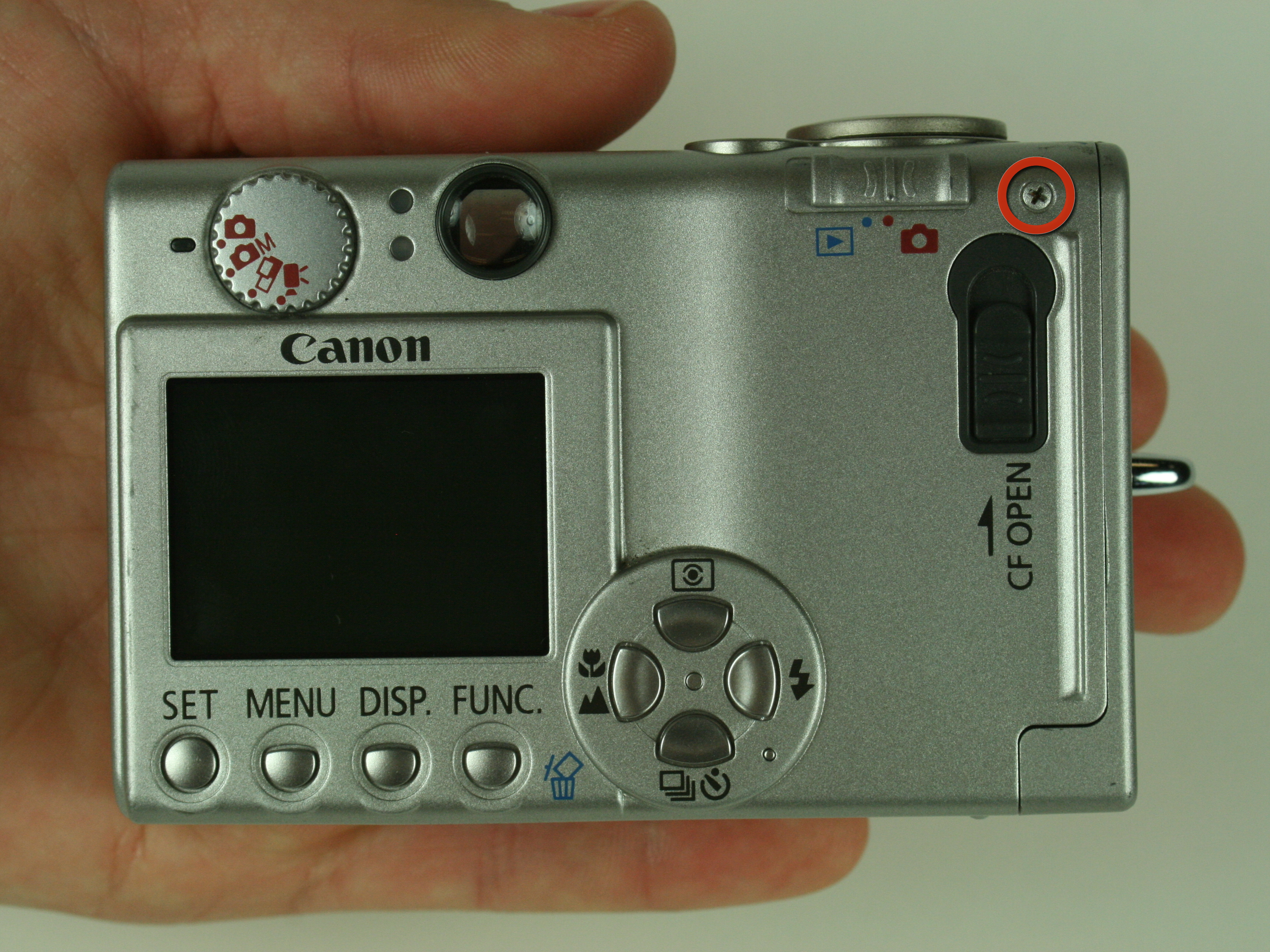 Canon PowerShot S400 Battery Replacement iFixit Repair Guide