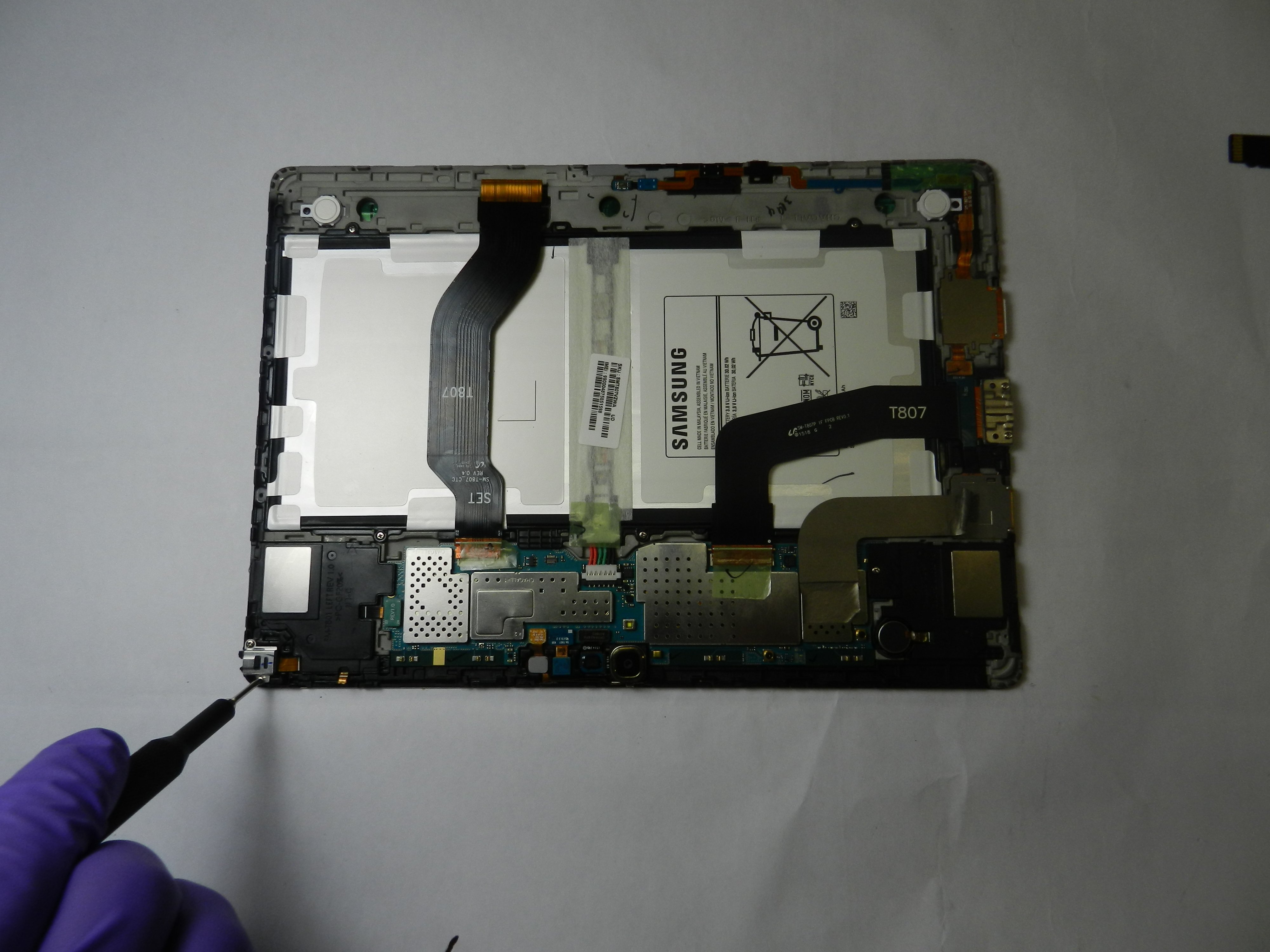 Samsung Galaxy Tab S 10.5 Headphone Jack Replacement iFixit Repair Guide