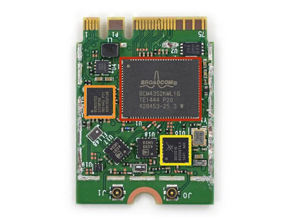 Broadcom BCM4352KML 5G WiFi 2-stream 802.11ac transceiver