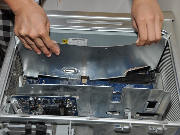 Image 1/1: This will require some bending, be sure not to bend the metal too much to prevent damage to the metal