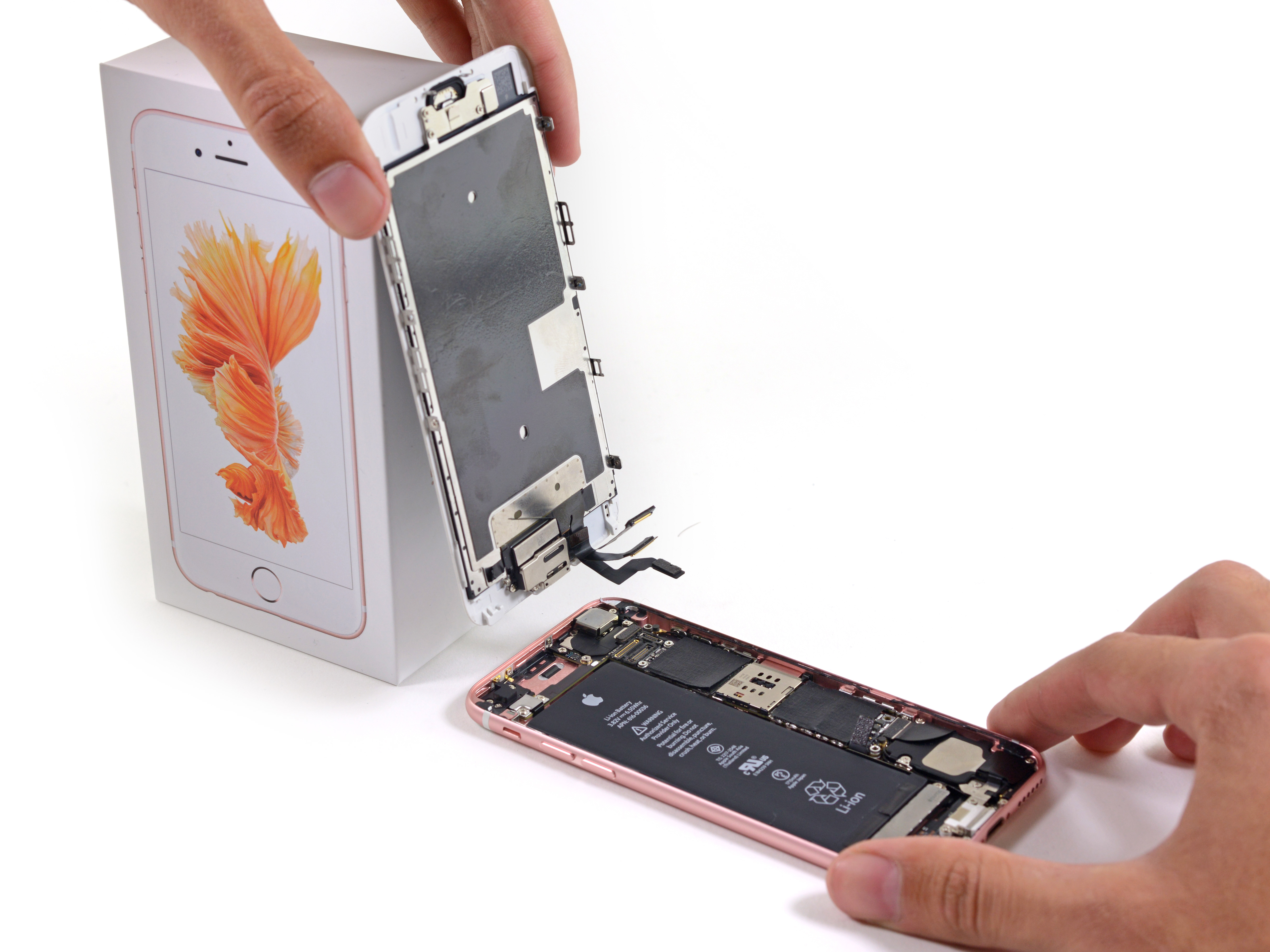 battery iphone to 7 a how fix 6s Display  iFixit  iPhone Replacement