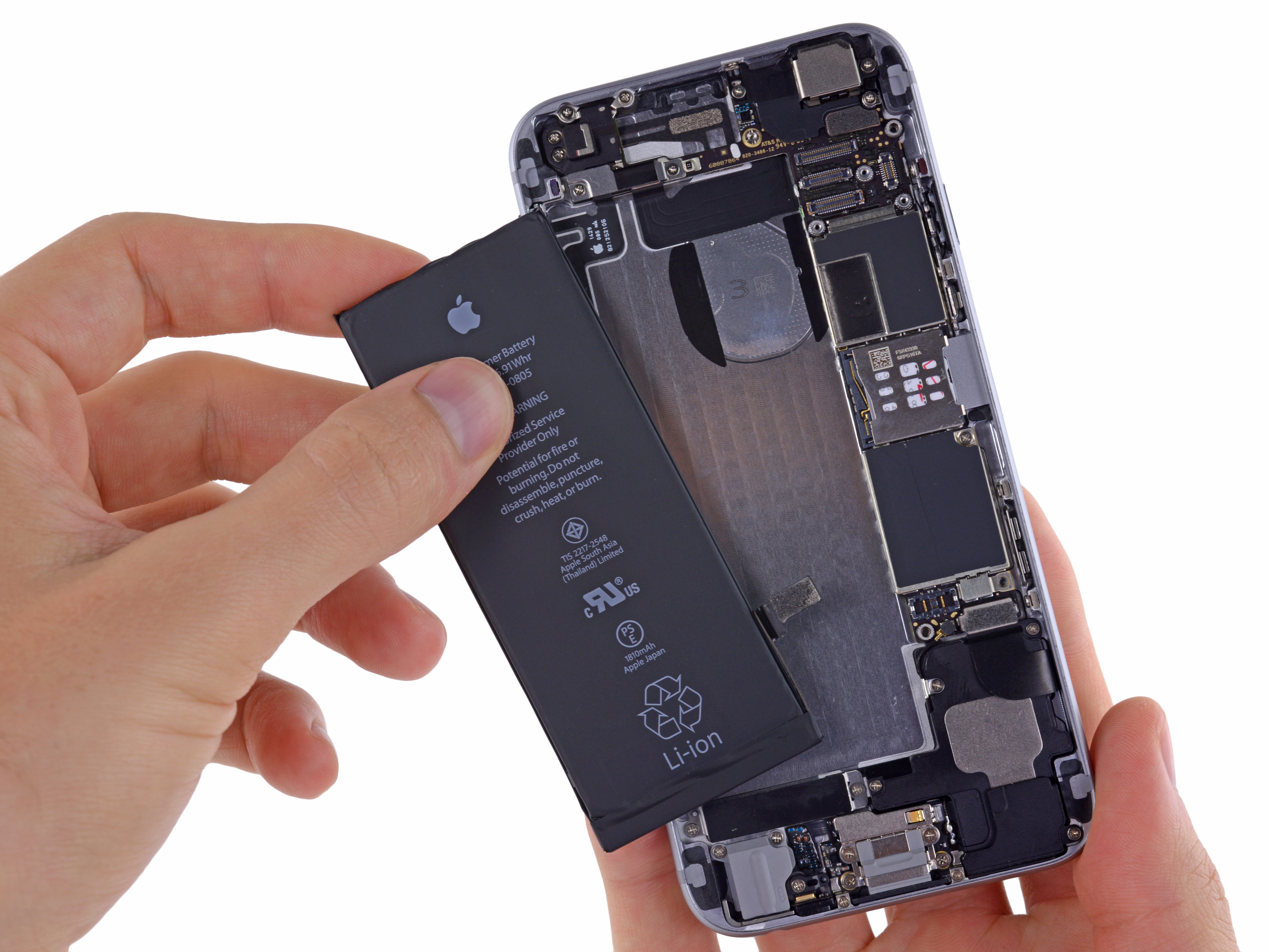 Iphone6のバッテリーの交換 Ifixit リペアガイド