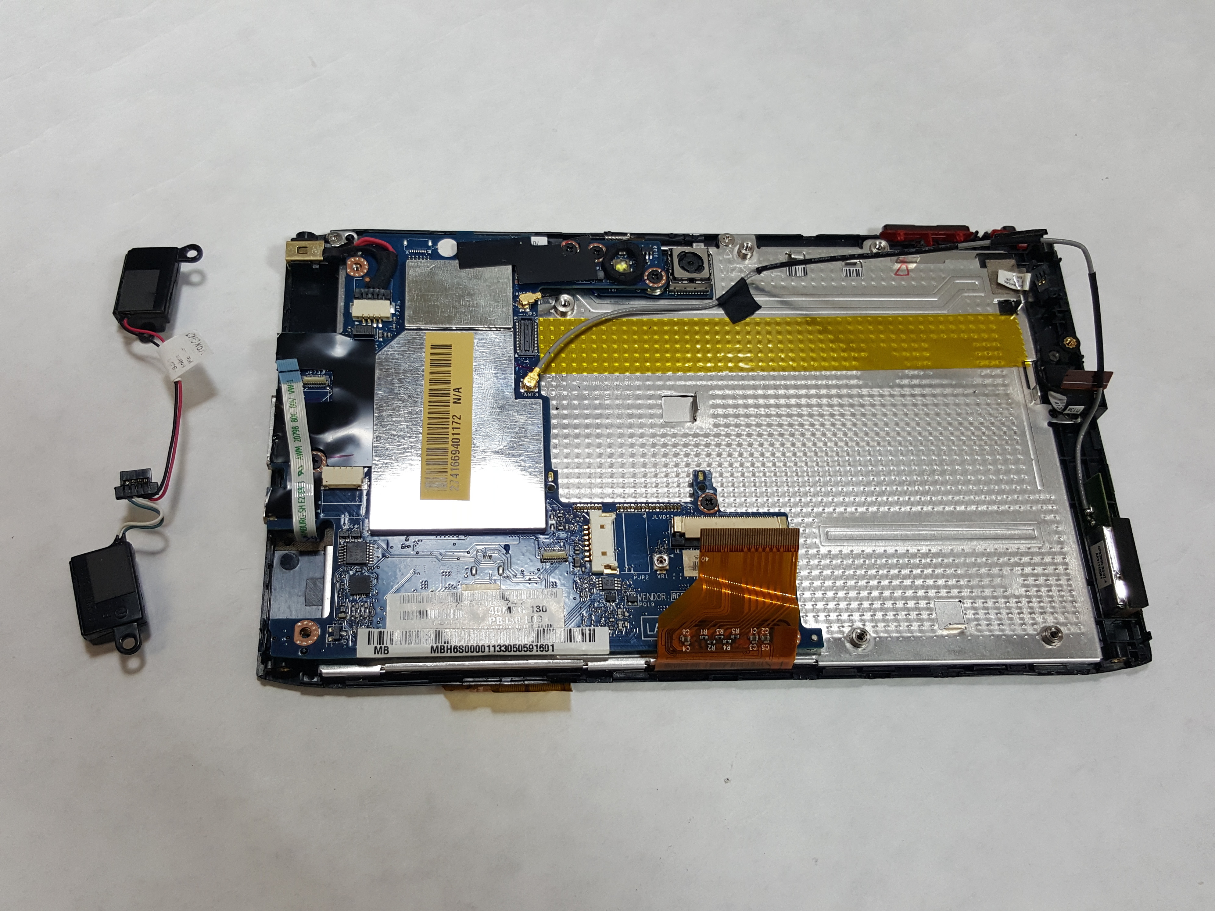 ... Array - acer iconia a100 speakers replacement ifixit repair guide rh  ifixit ...