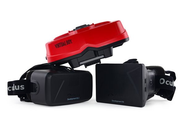 Image 2/3: Without warning, the forefather of VR headsets crashes the party—the [guide|3540|Virtual Boy|new_window=true].