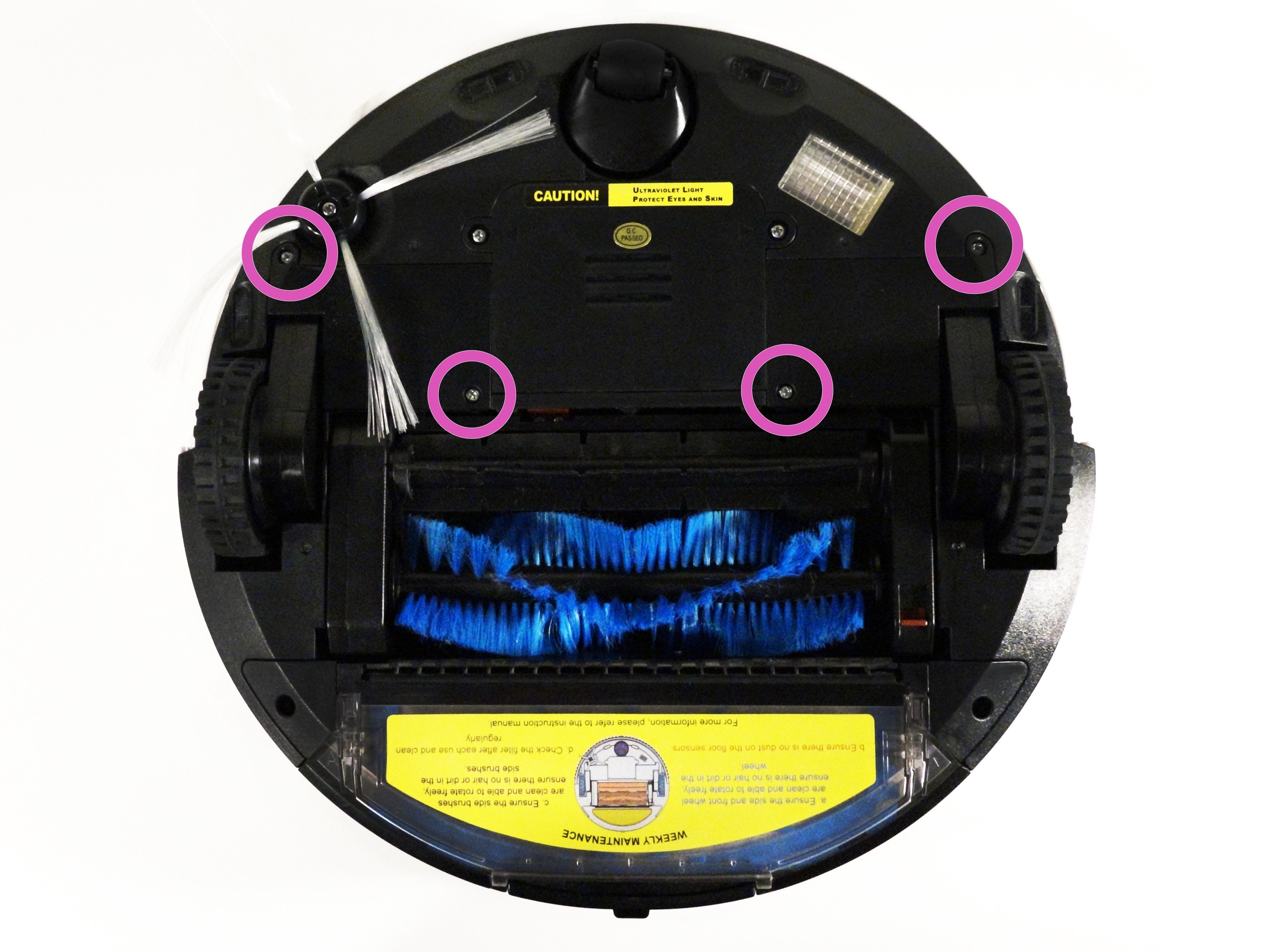 bObi Robotic Vacuum Left or Right Wheel Replacement iFixit Repair Guide