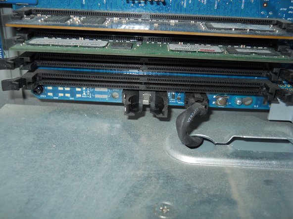 Image 2/2: If your battery goes ballistic and flies into the lower portion of you computer, you have to get it out or you risk permanently frying you desktop, use a magnet to remove the escaping battery