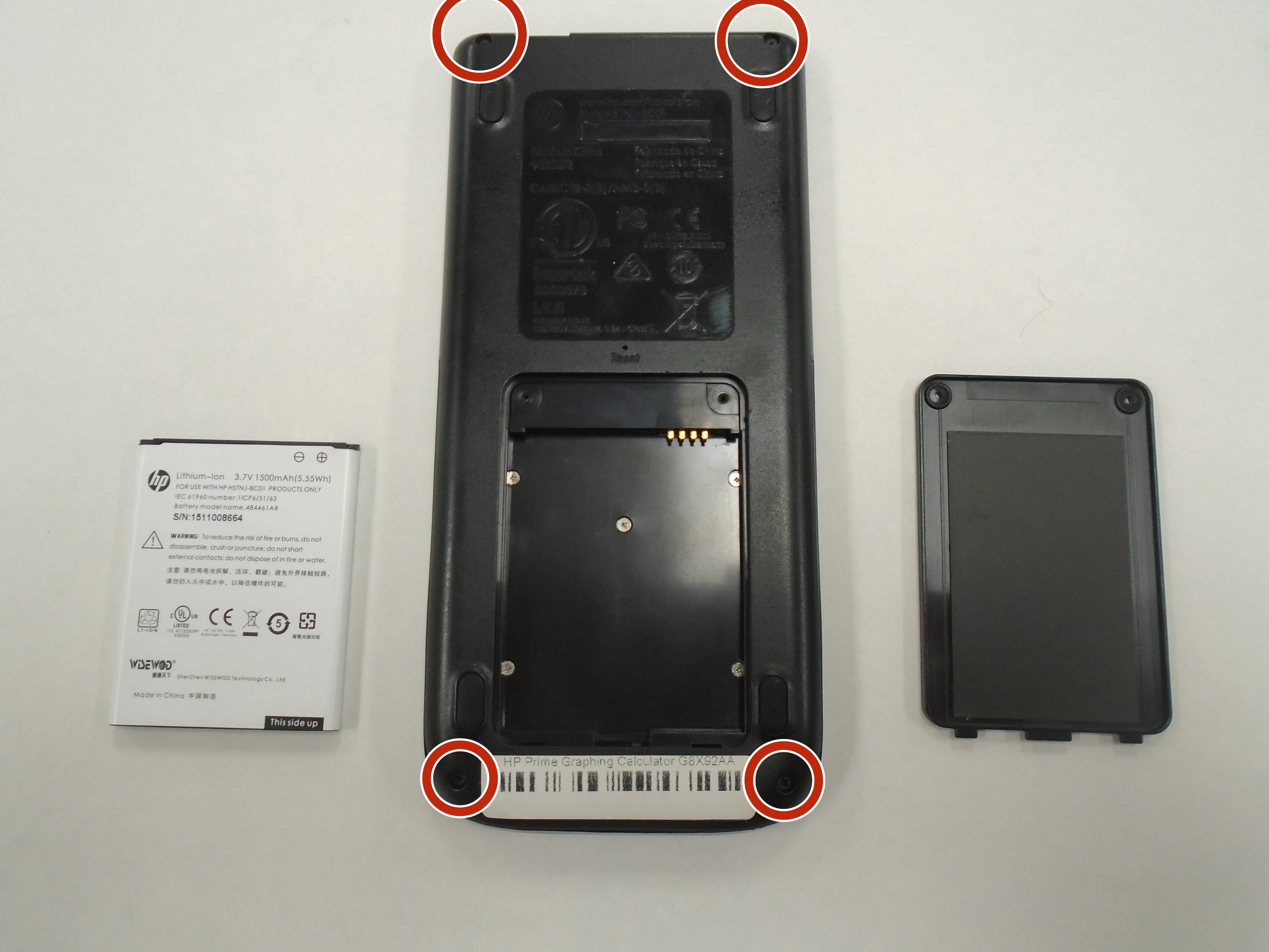 HP Prime Graphing Calculator G8X92A Button Panel Replacement iFixit