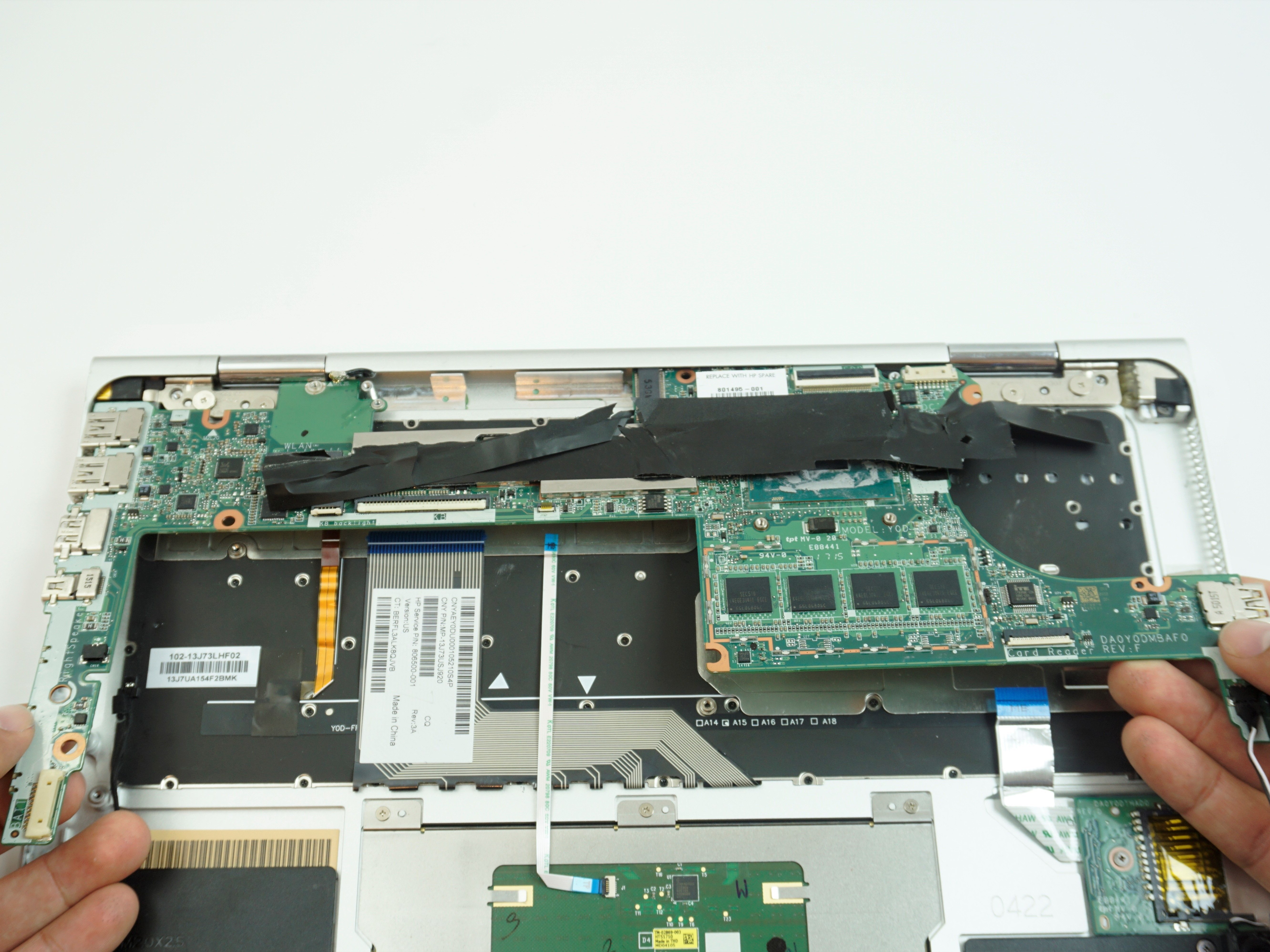 HP Spectre 13 4003dx x360 Motherboard Replacement iFixit Repair Guide
