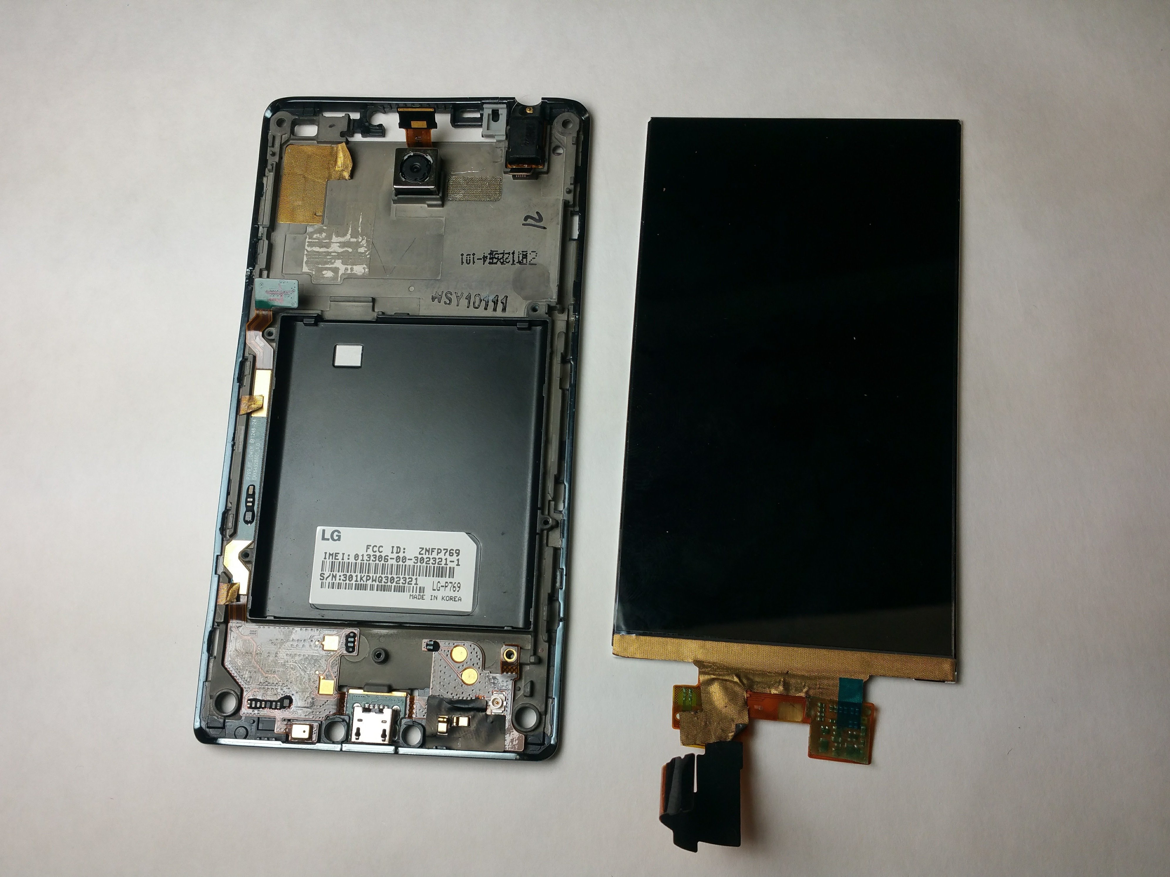 LG Optimus L9 P769 Display Screen Replacement