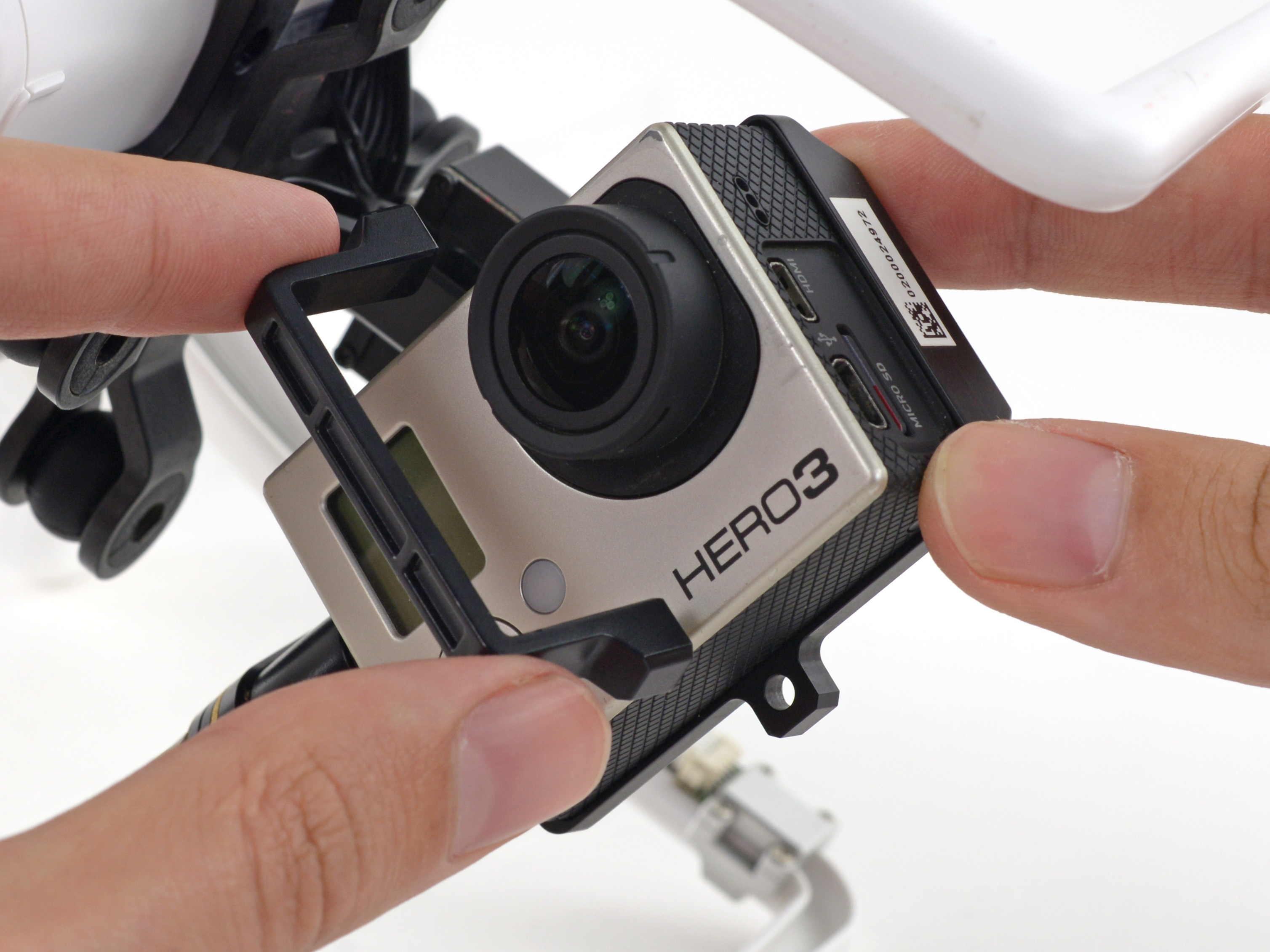 DJI Phantom H32D GoPro Camera Installation iFixit Repair Guide