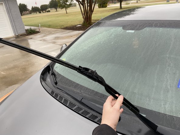 Rear Wiper Blade & Arm Assembly For Hyundai Elantra GT & Kia Forte5 (2013-2017) - 13 Inch, Direct Fit By Toocene