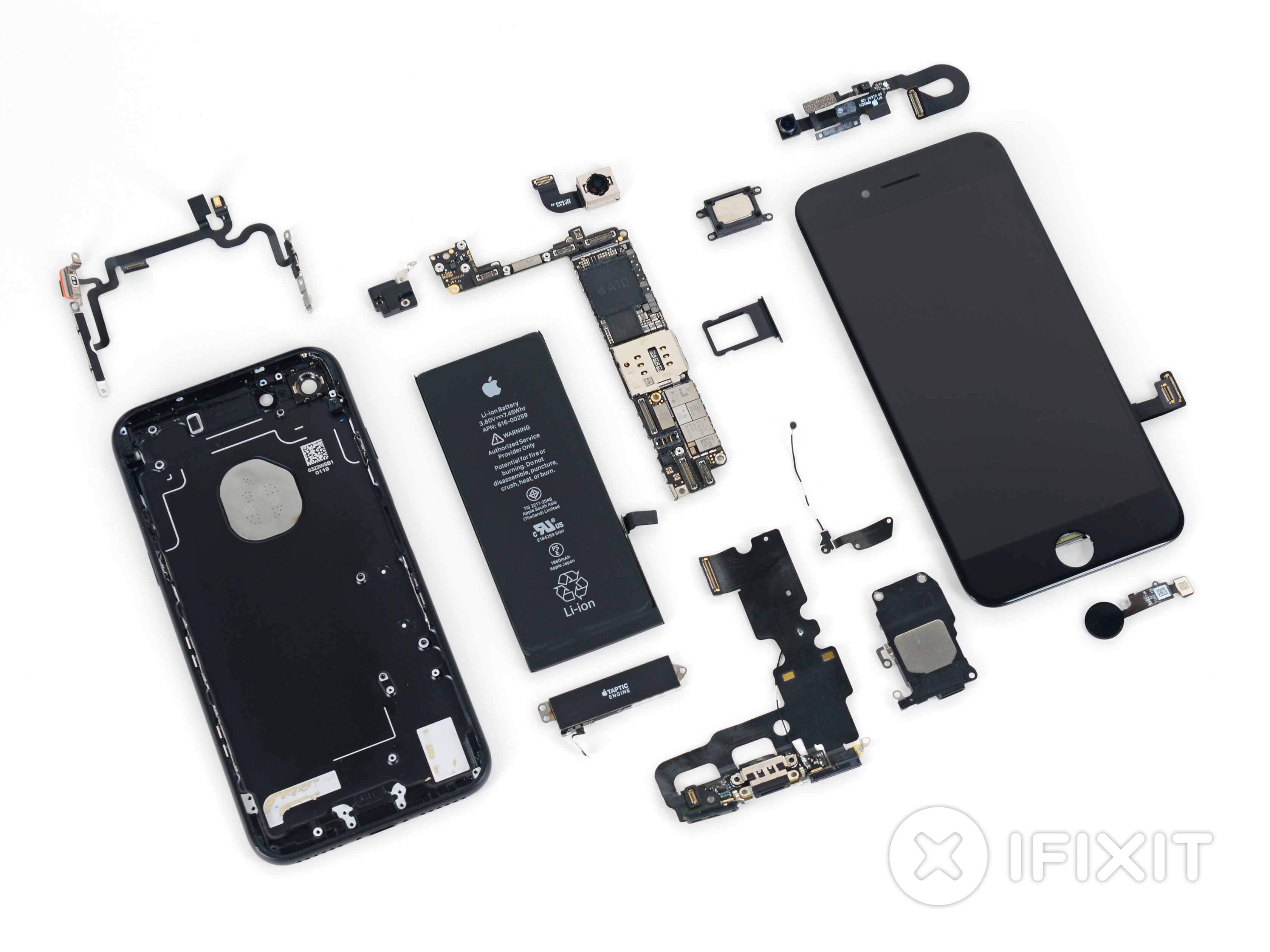 7 iphone hardware diagram Teardown iFixit 7 iPhone