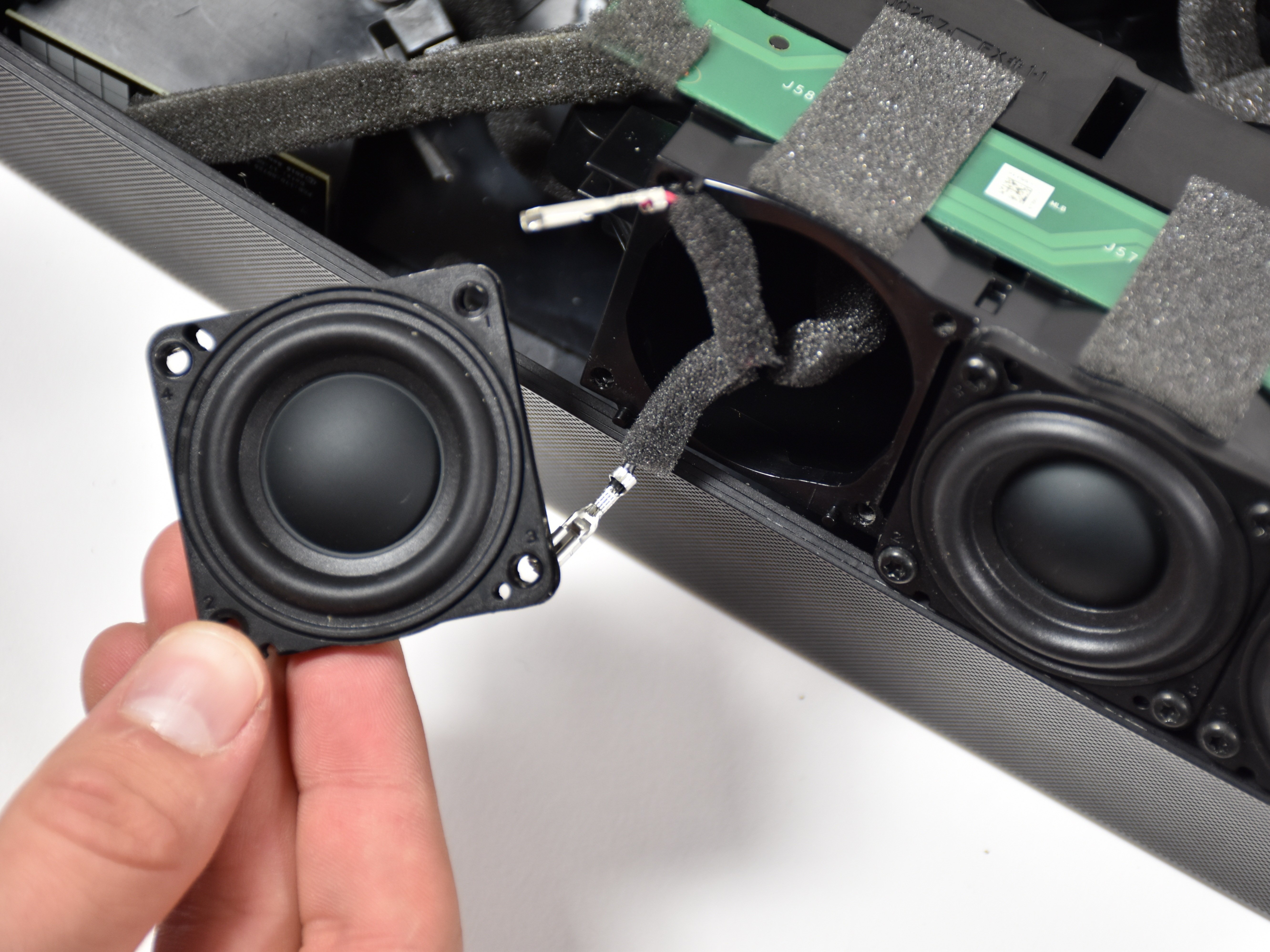 Sonos Playbase A Speaker from the Main Array Replacement iFixit