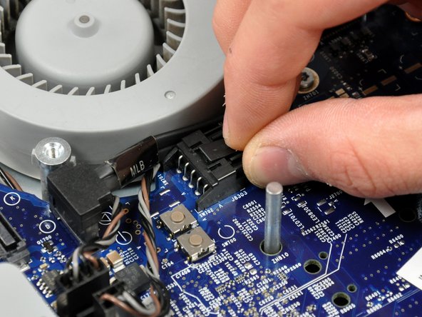 Image 1/1: Pull the connector parallel to the face of the logic board.