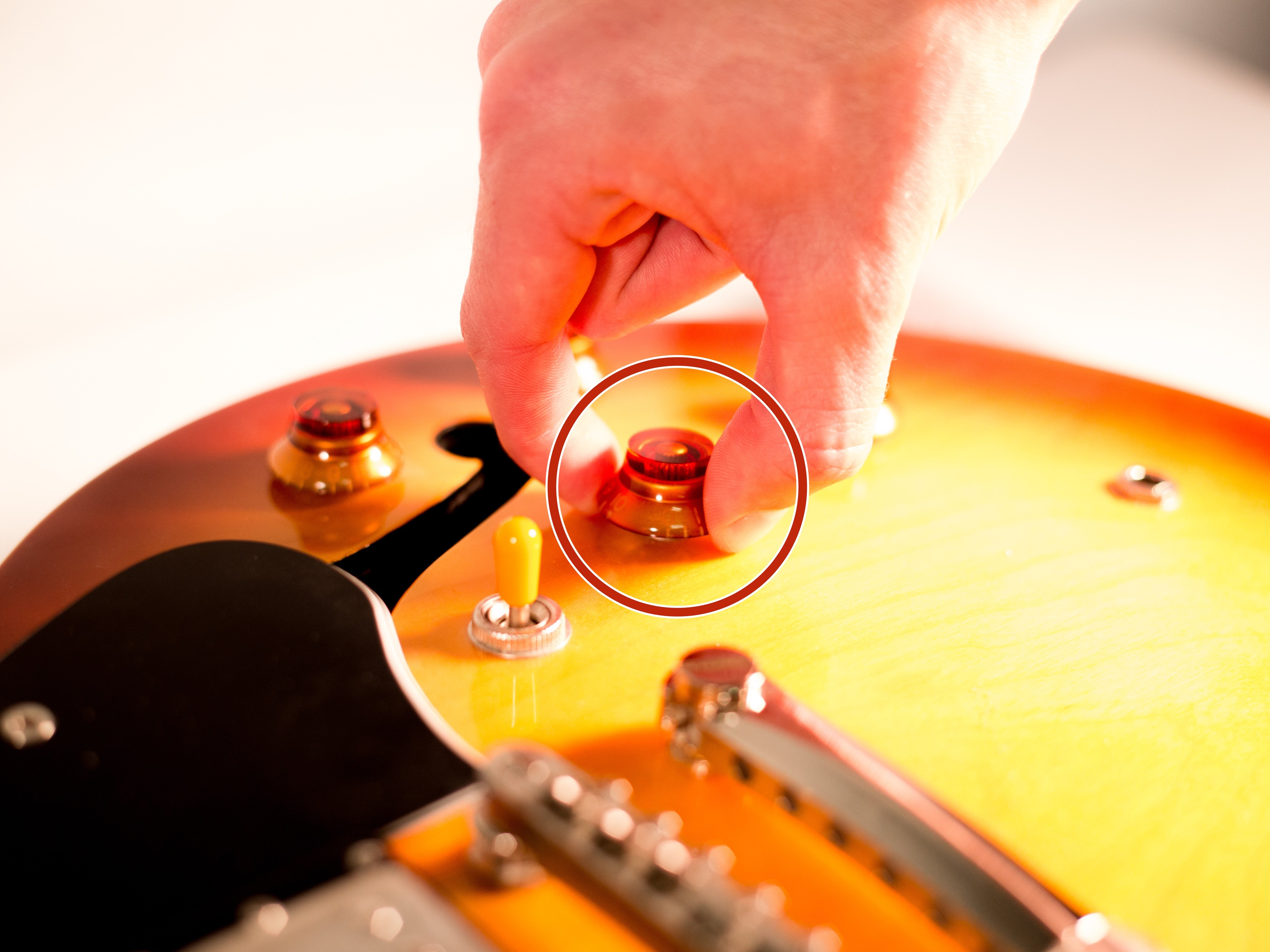 Epiphone ES335 PRO Volume Knob Replacement iFixit Repair Guide